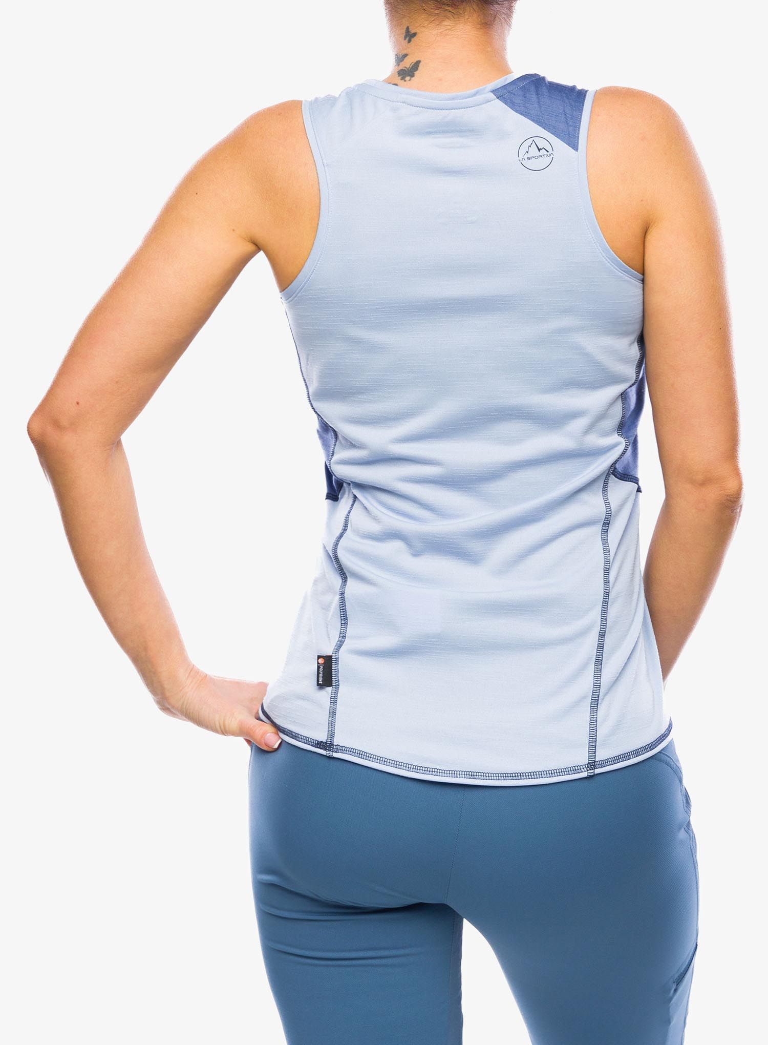 Dámský top La Sportiva Embrace Tank - stone-blue/moonlight