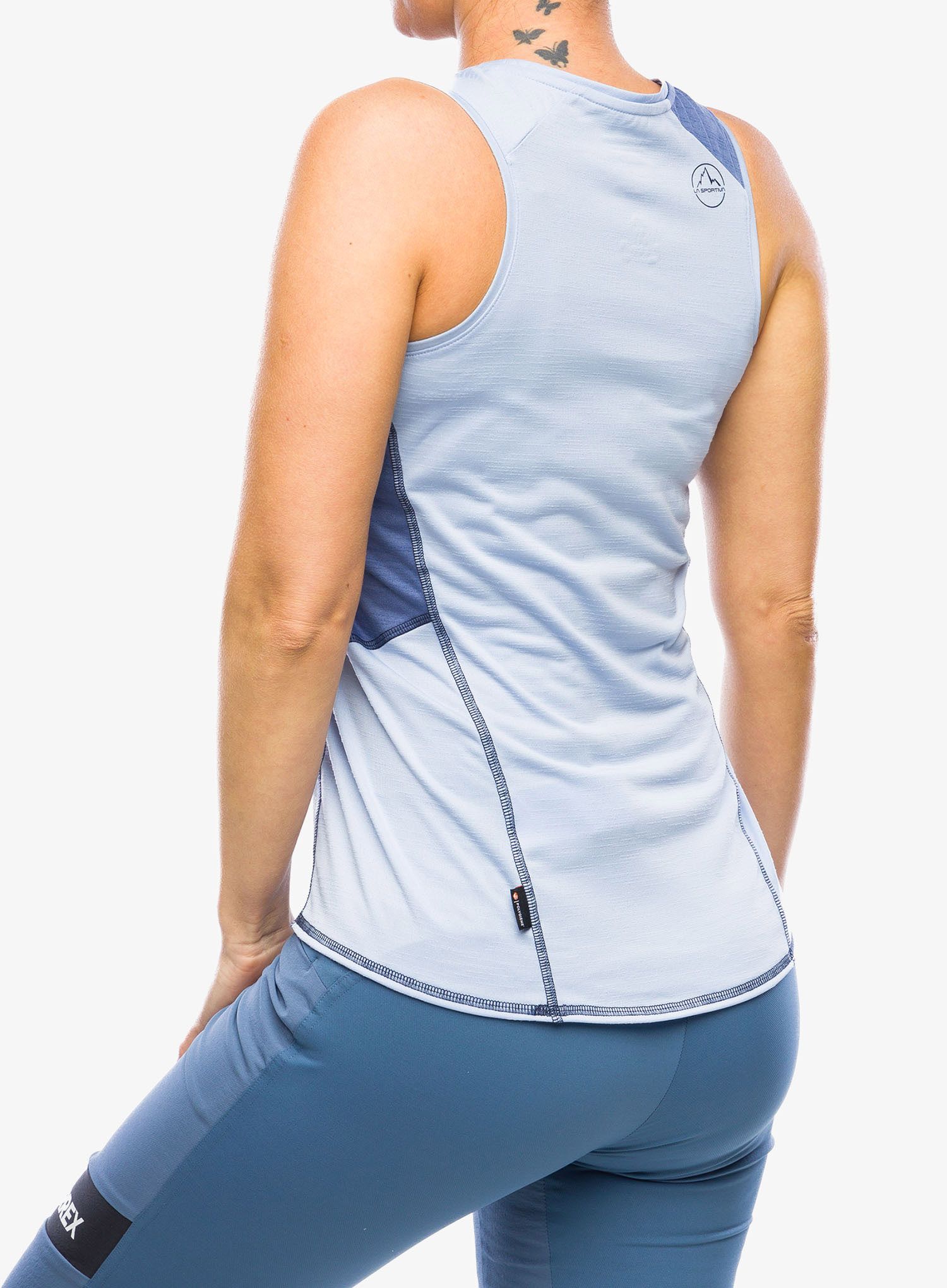 Dámský top La Sportiva Embrace Tank - stone-blue/moonlight