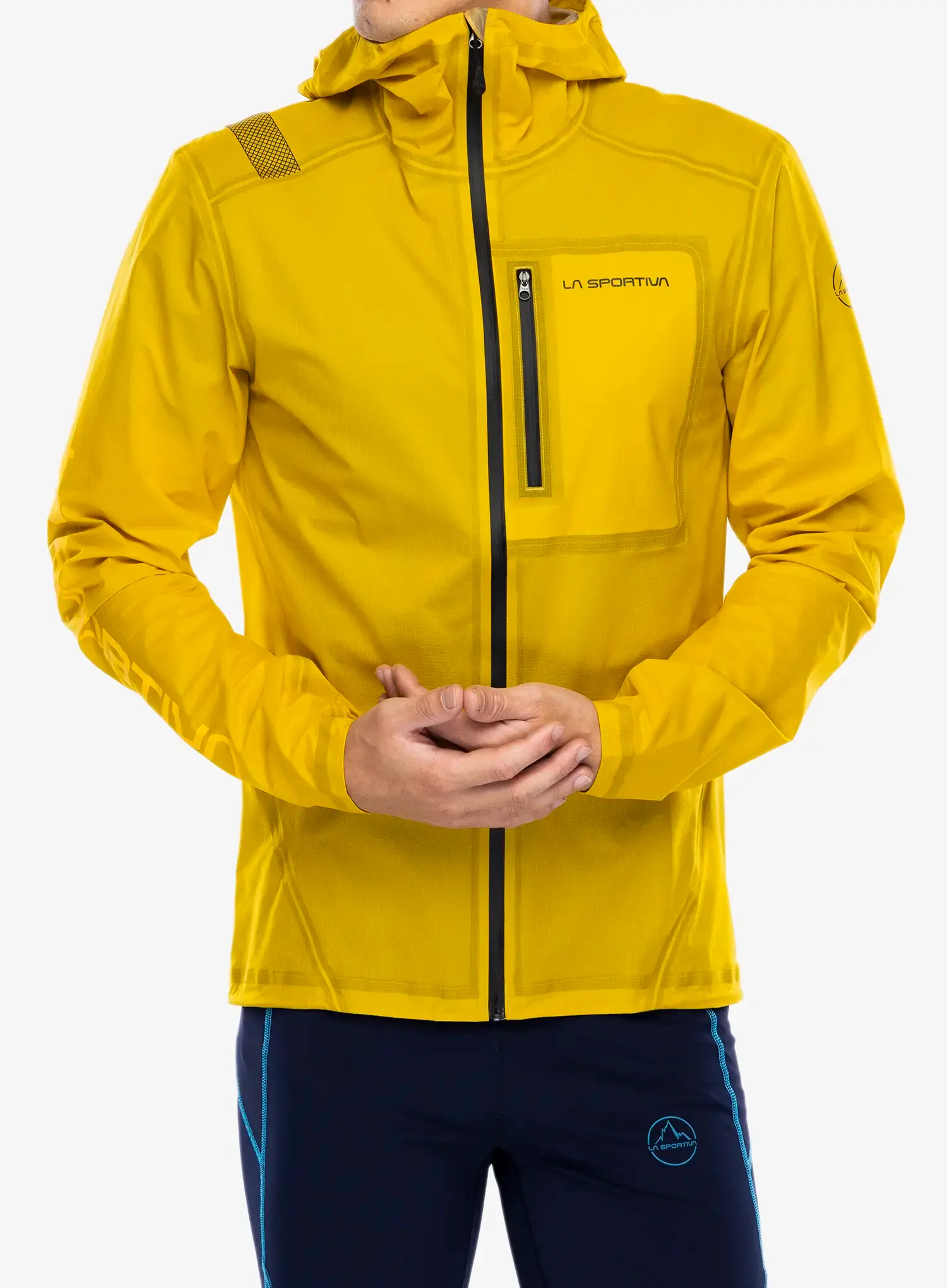 Bunda na běhání La Sportiva Ethereal Pro Jacket - yellow/black