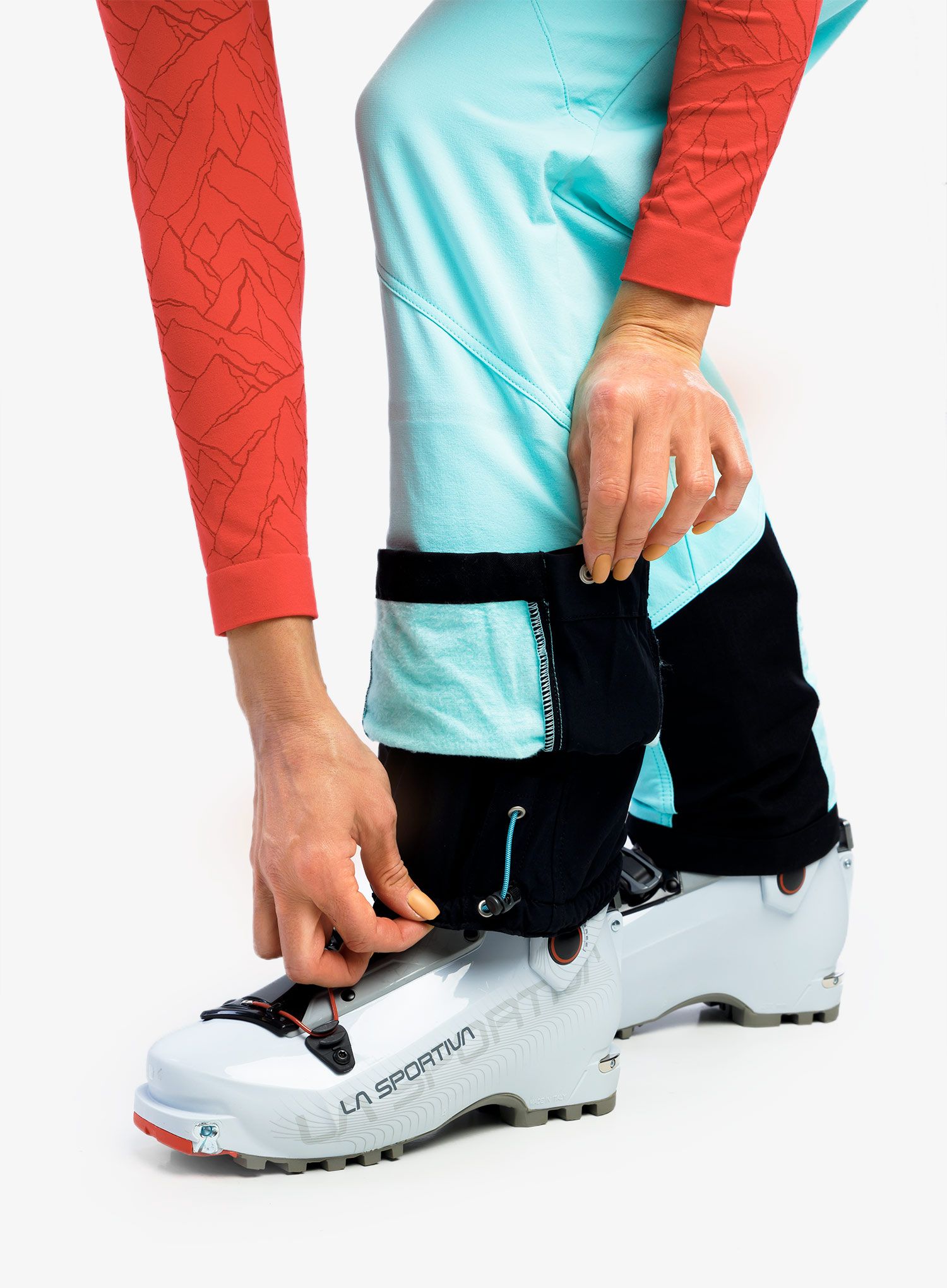 Dámské kalhoty La Sportiva Excelsior Pant - crystal/turquoise