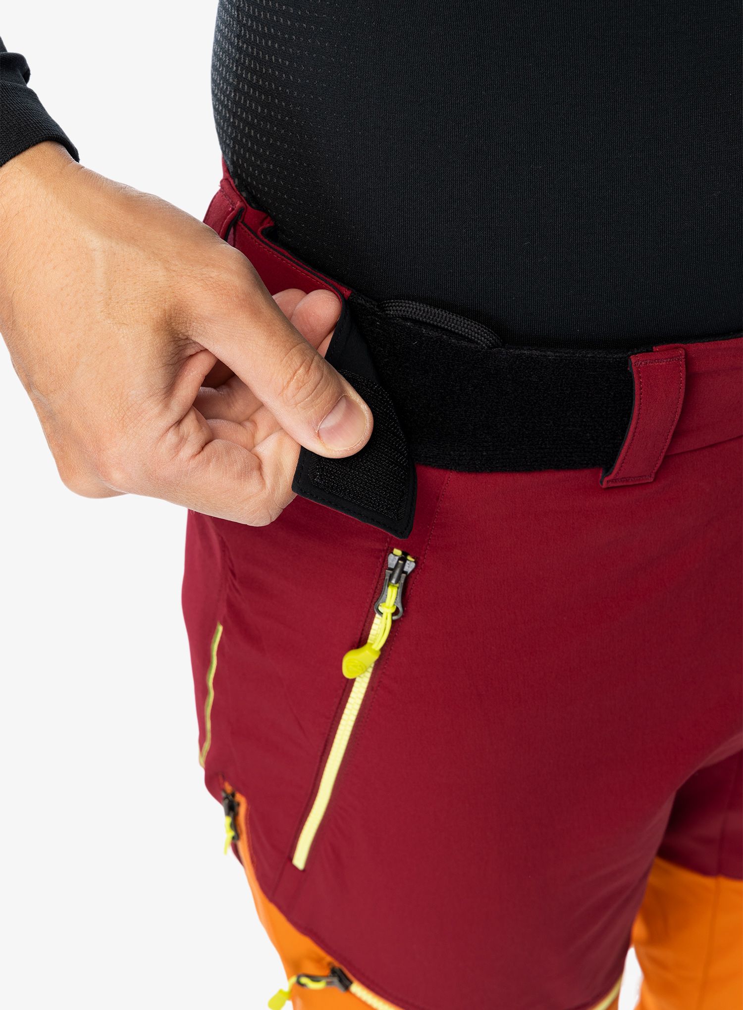 Skialpové kalhoty La Sportiva Excelsior Pant - hawaiian sun/sangria