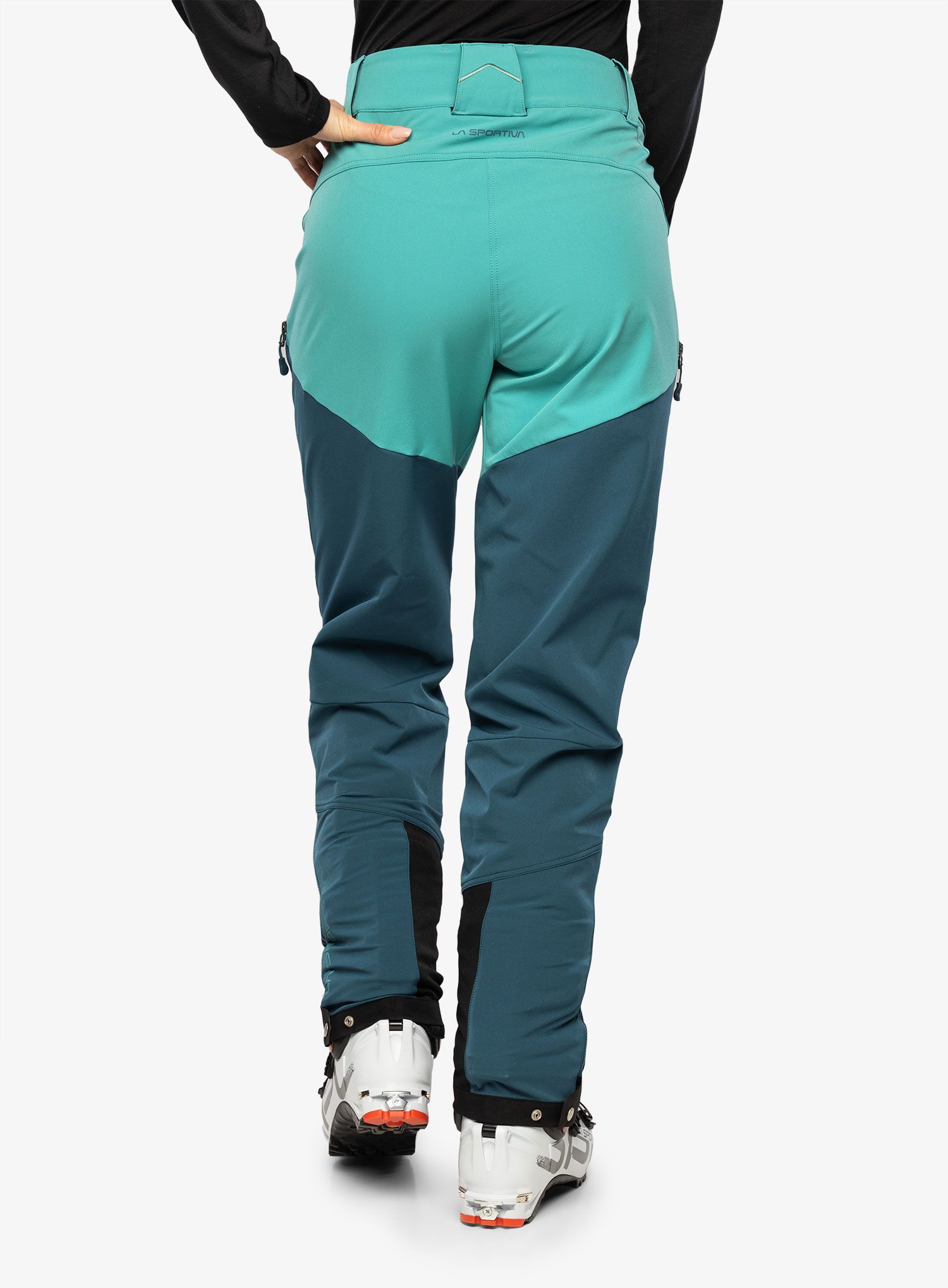 Skialpové kalhoty dámské La Sportiva Excelsior Pant - storm blue/lagoon