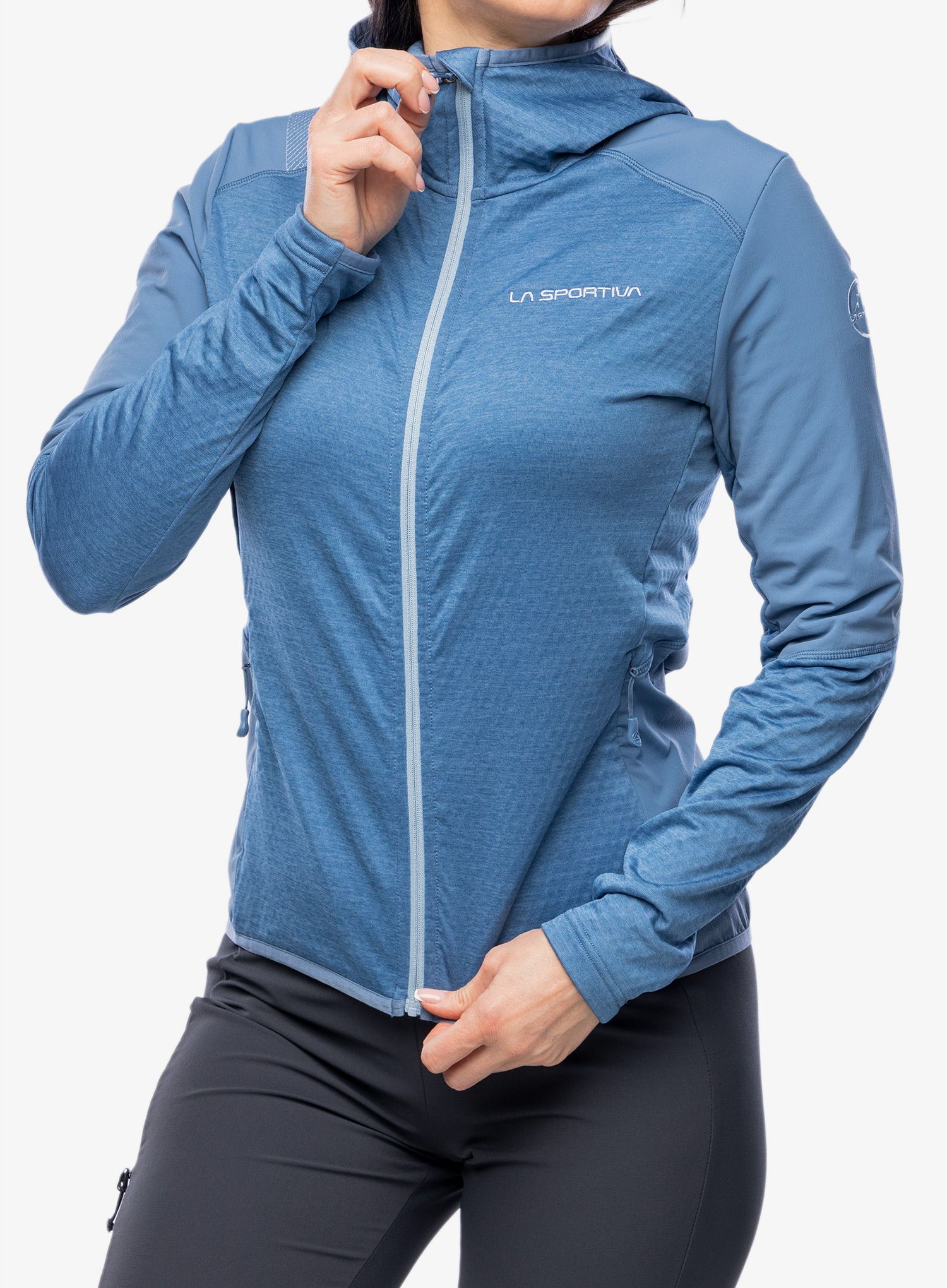 Dámská mikina s kapucí La Sportiva Existence Hoody - moonlight