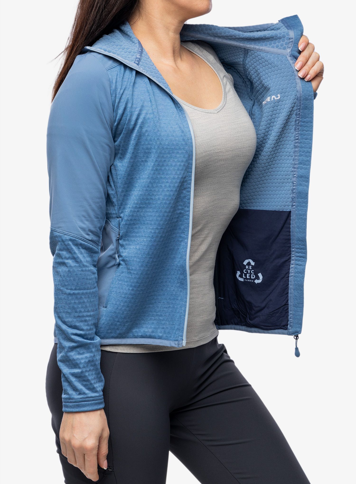 Dámská mikina s kapucí La Sportiva Existence Hoody - moonlight