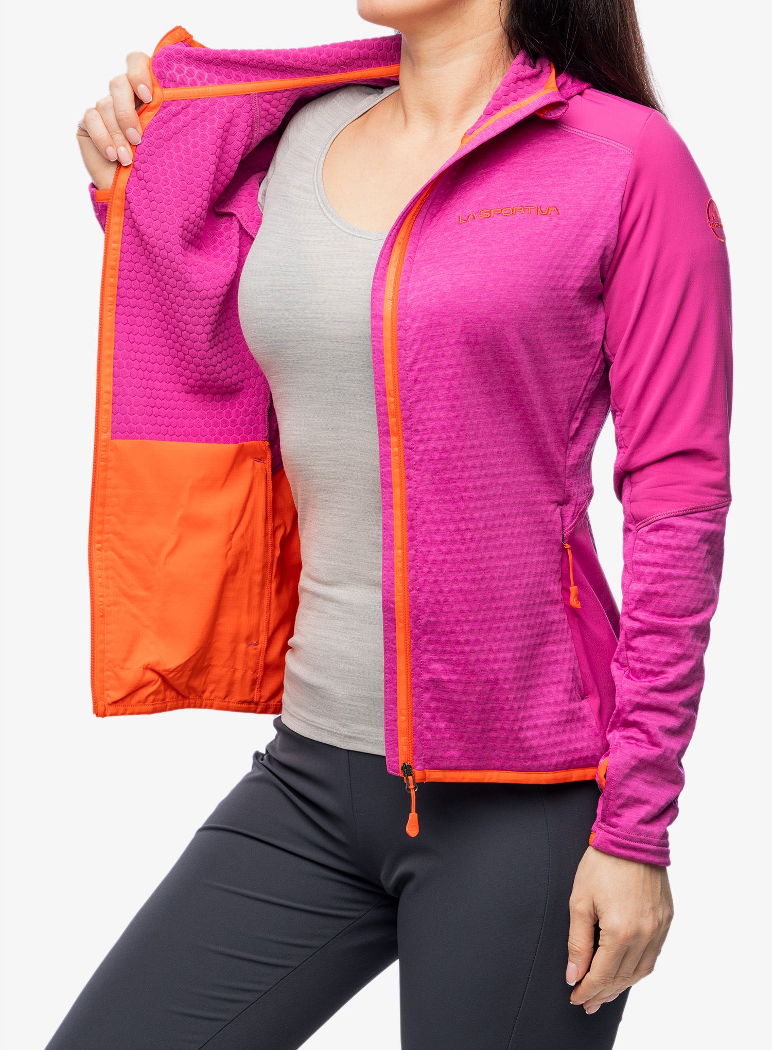 Dámská mikina s kapucí La Sportiva Existence Hoody - springtime