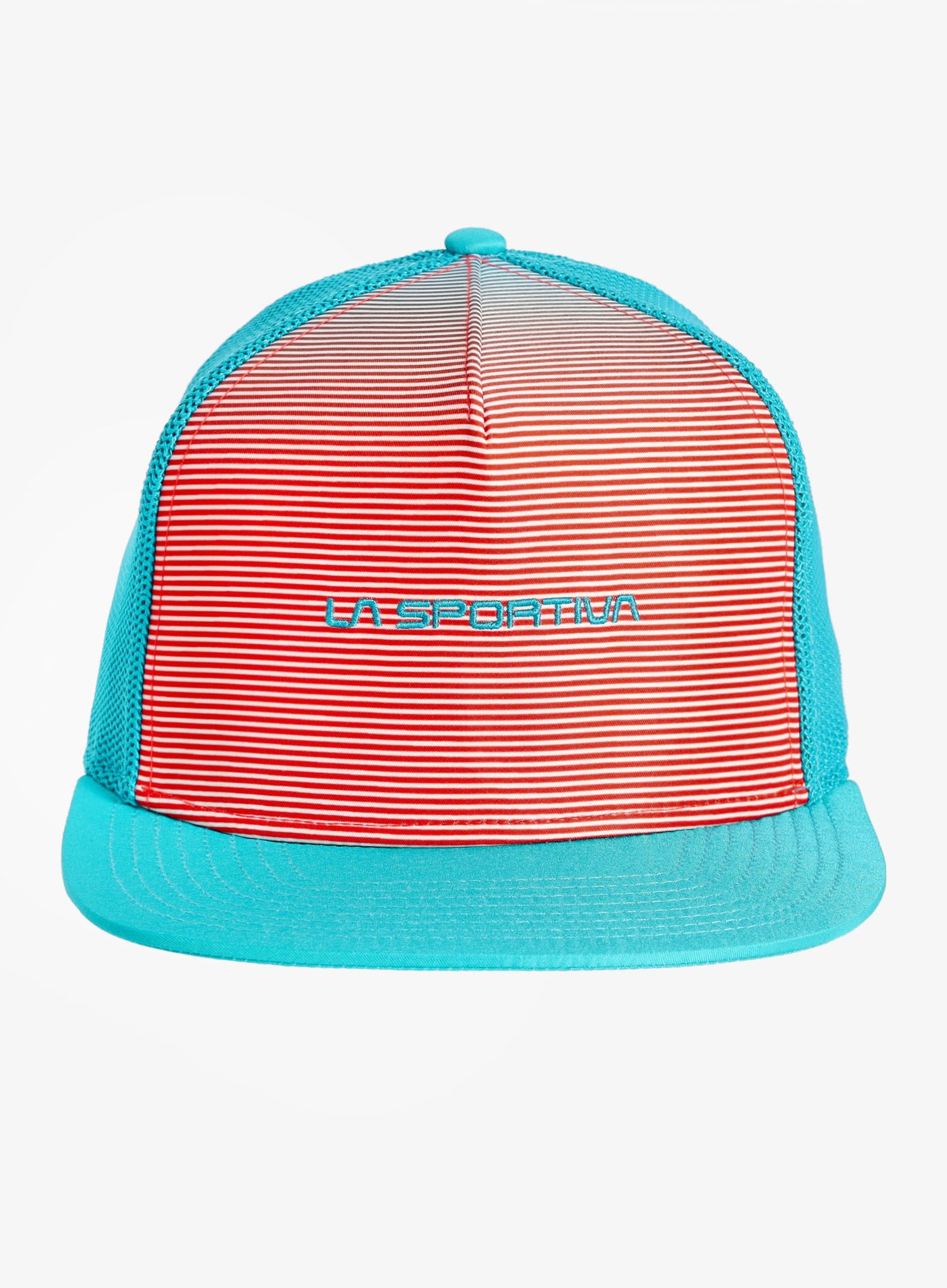 Kšiltovka La Sportiva Fade Trucker - tropic blue/cherry tomato