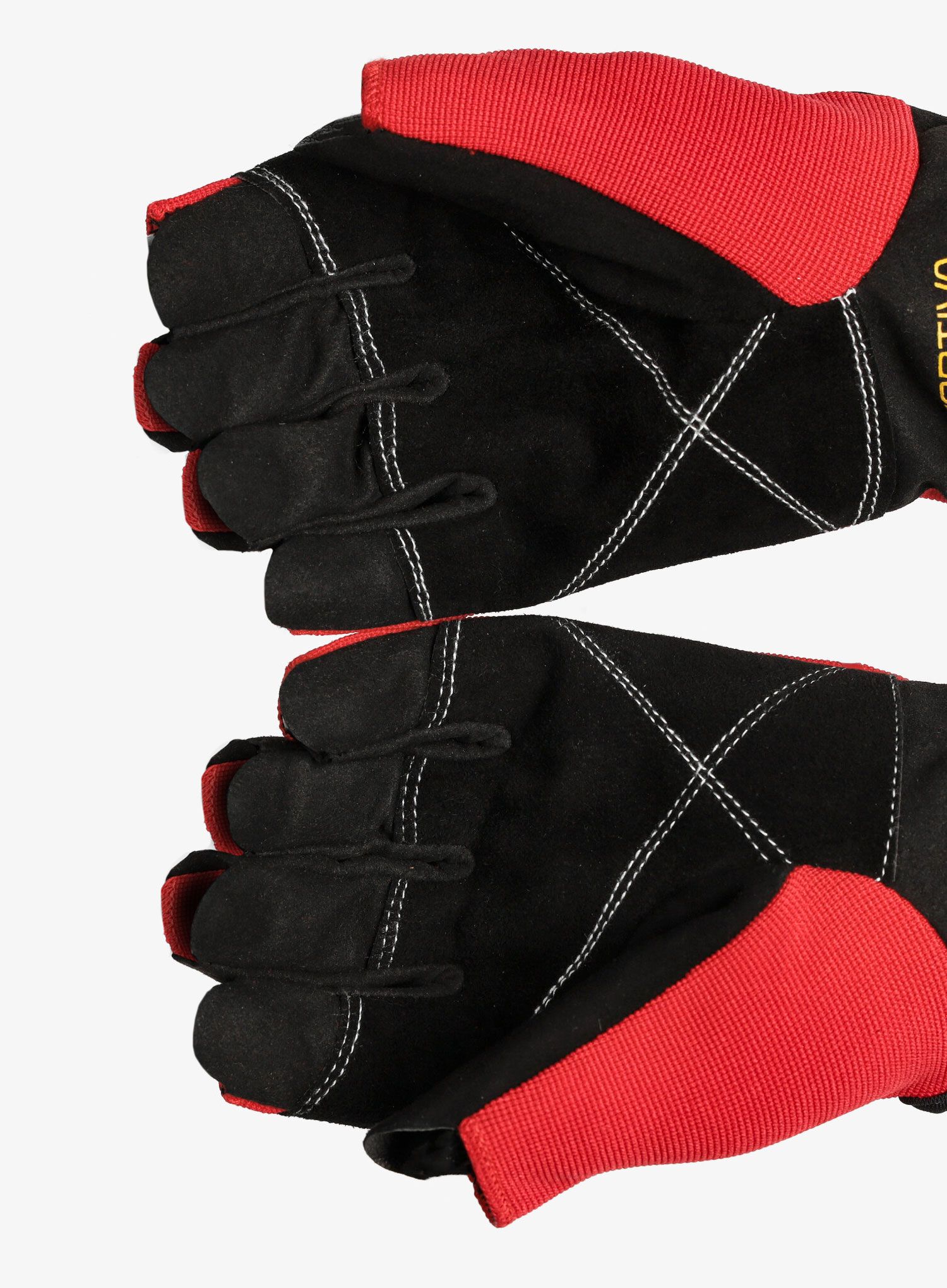 Rukavice na ferratu La Sportiva Ferrata Gloves - red