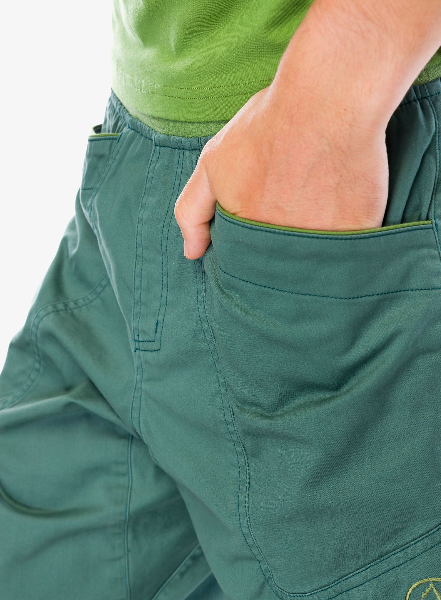 Lezecké kraťasy La Sportiva Flatanger Short - pine/kale