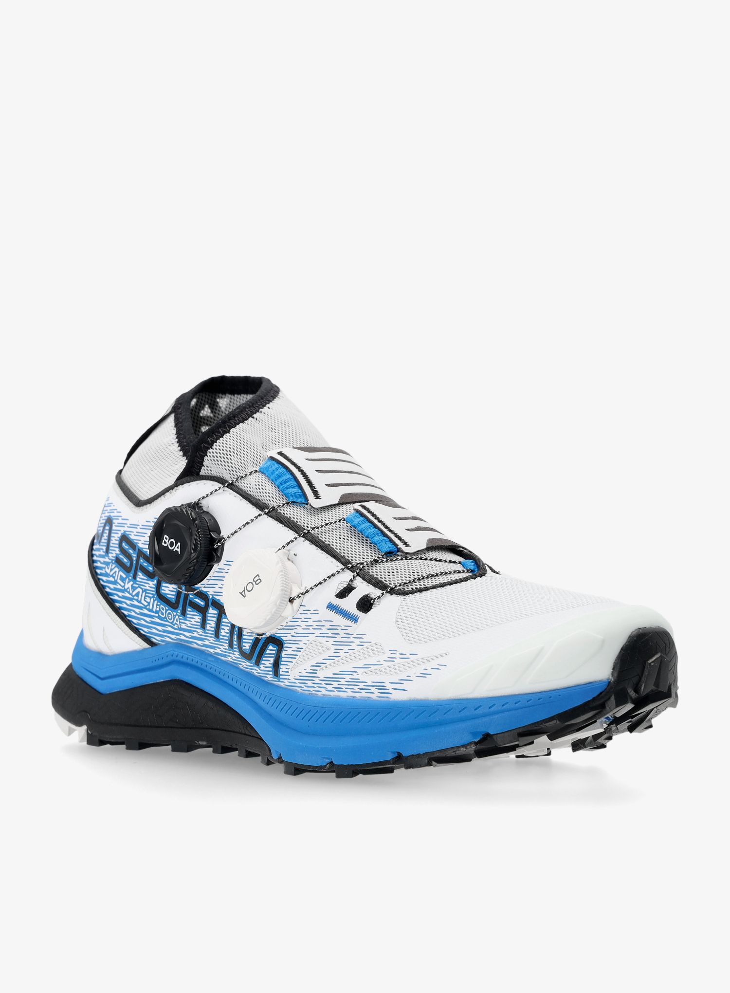 Trailové boty La Sportiva Jackal II Boa - white/electric blue