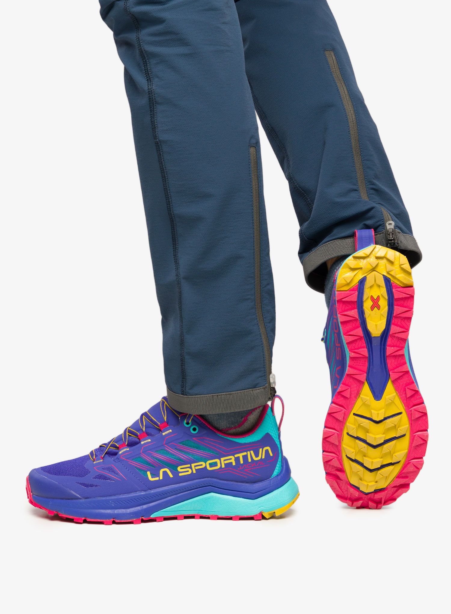 Dámské trailové boty La Sportiva Jackal - royal/moss