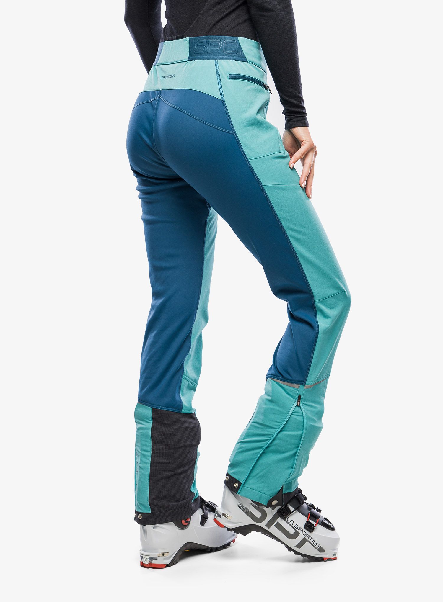 Skialpové kalhoty dámské La Sportiva Karma Pant - lagoon/storm blue