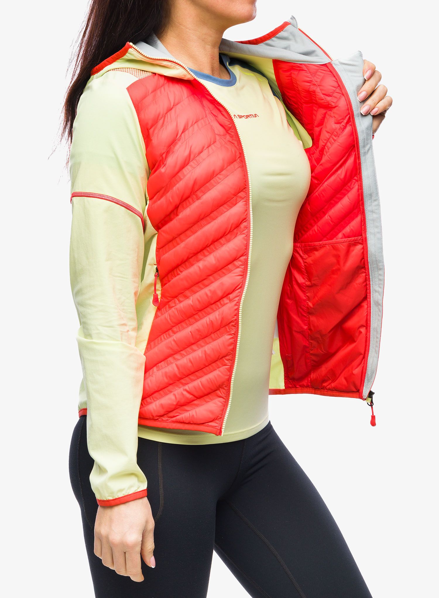 Dámská bunda La Sportiva Koro Jacket - cherry tomato/zest