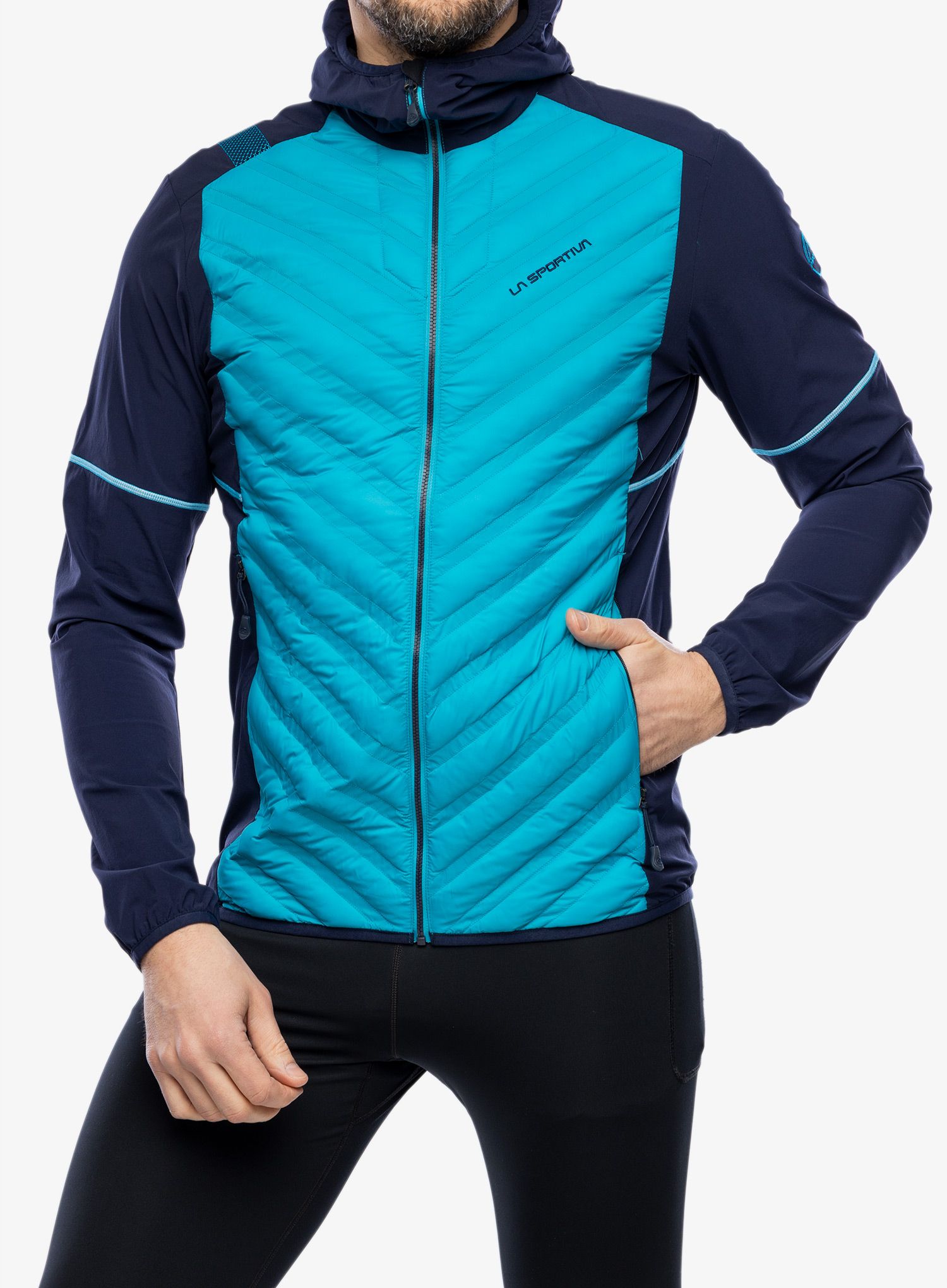Bunda La Sportiva Koro Jacket - deep sea/tropic blue
