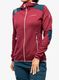 Dámská mikina s kapucí La Sportiva Lucendro Thermal Hoody - red plum/storm blue