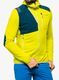 Mikina s kapucí La Sportiva Lucendro Thermal Hoody - lime punch/storm blue