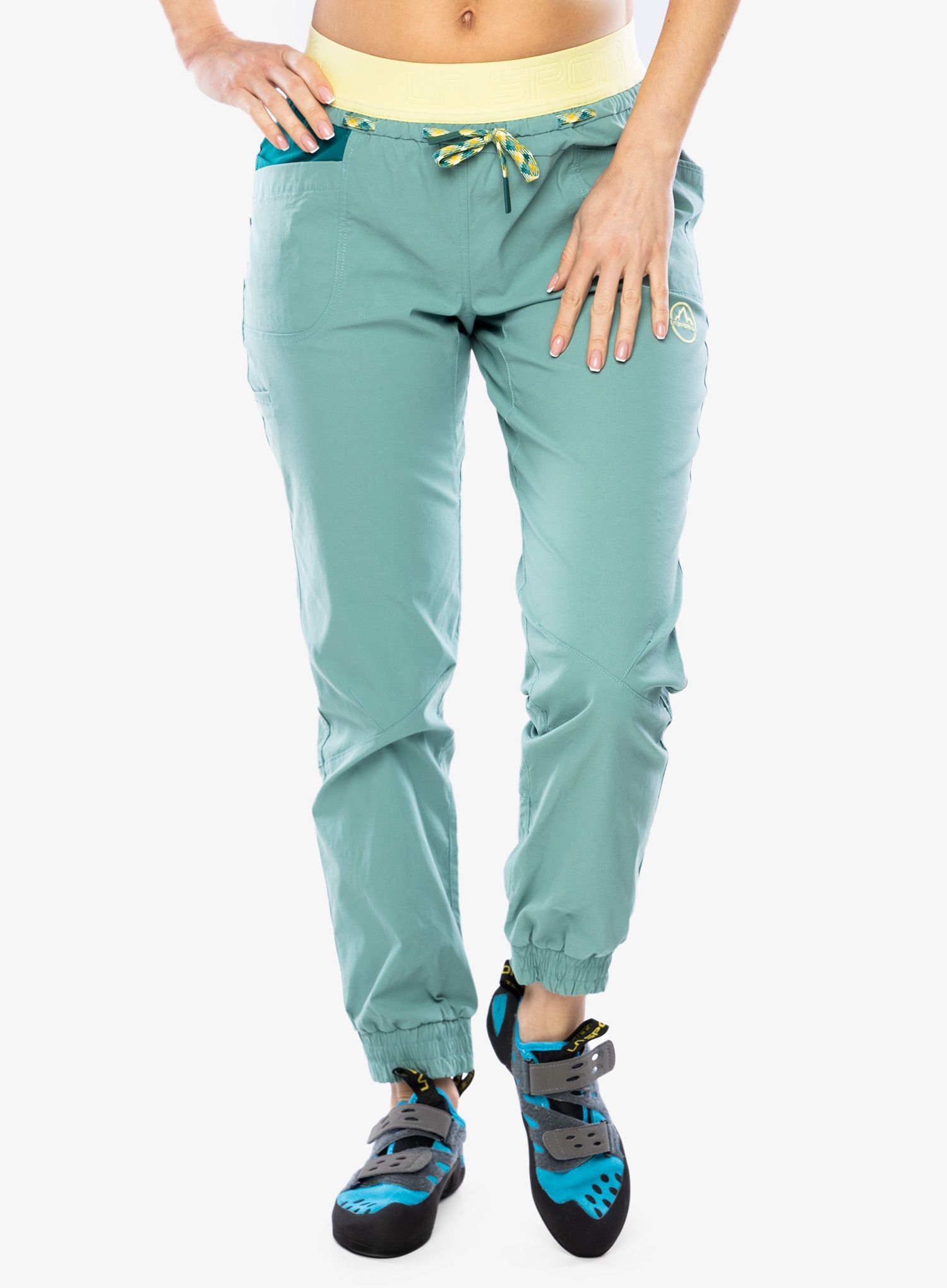 Lezecké kalhoty dámské La Sportiva Mantra Pant - juniper/everglade