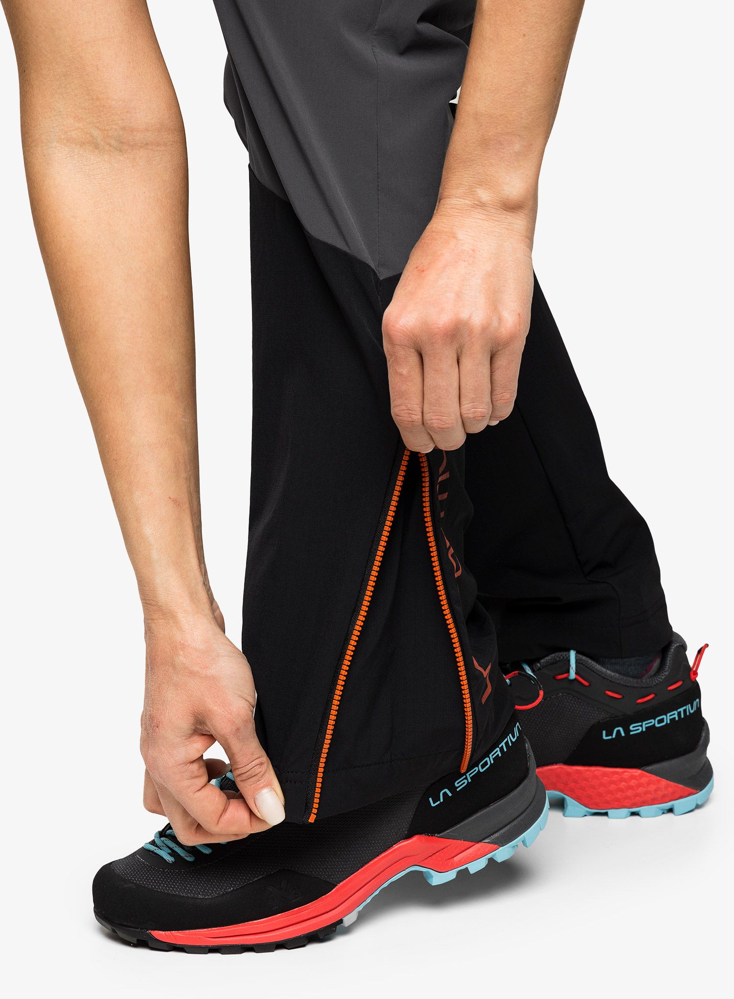 Trekové kalhoty dámské La Sportiva Monument Pant - carbon/cherry tomato