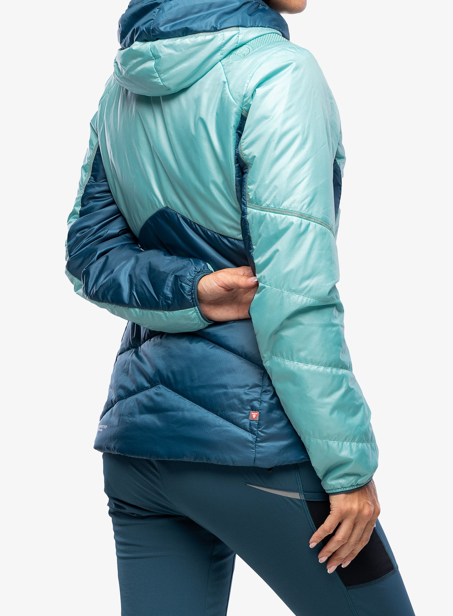 Zateplená bunda dámská La Sportiva Mythic Primaloft Jkt - iceberg/storm blue