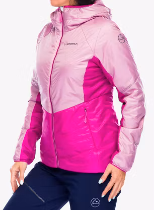 Zateplená bunda dámská La Sportiva Mythic Primaloft Jkt - rose/springtime
