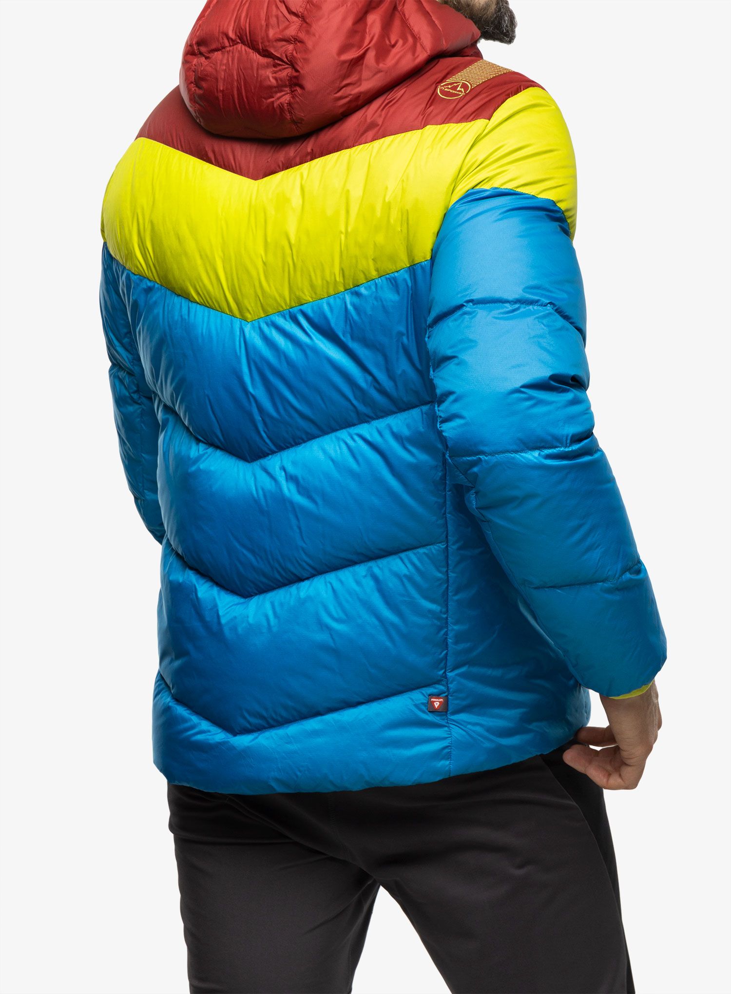 Péřová bunda La Sportiva Nature Down Jkt - electric blue/lime punch