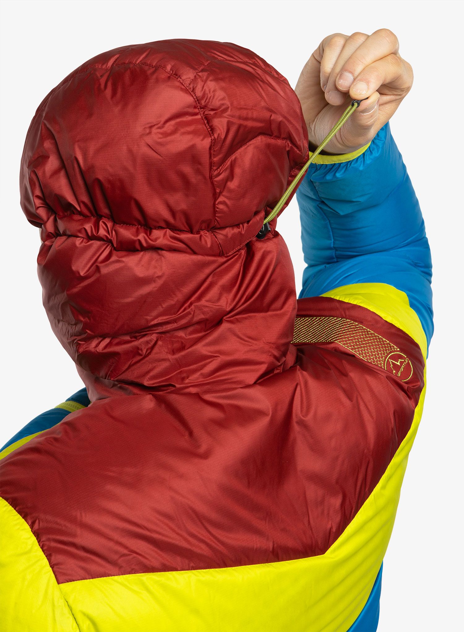 Péřová bunda La Sportiva Nature Down Jkt - electric blue/lime punch