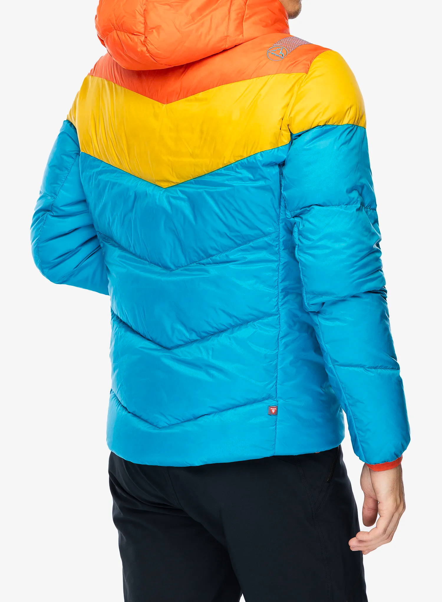 Péřová bunda La Sportiva Nature Down Jkt - tropic blue/bamboo