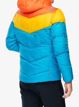 Péřová bunda La Sportiva Nature Down Jkt - tropic blue/bamboo