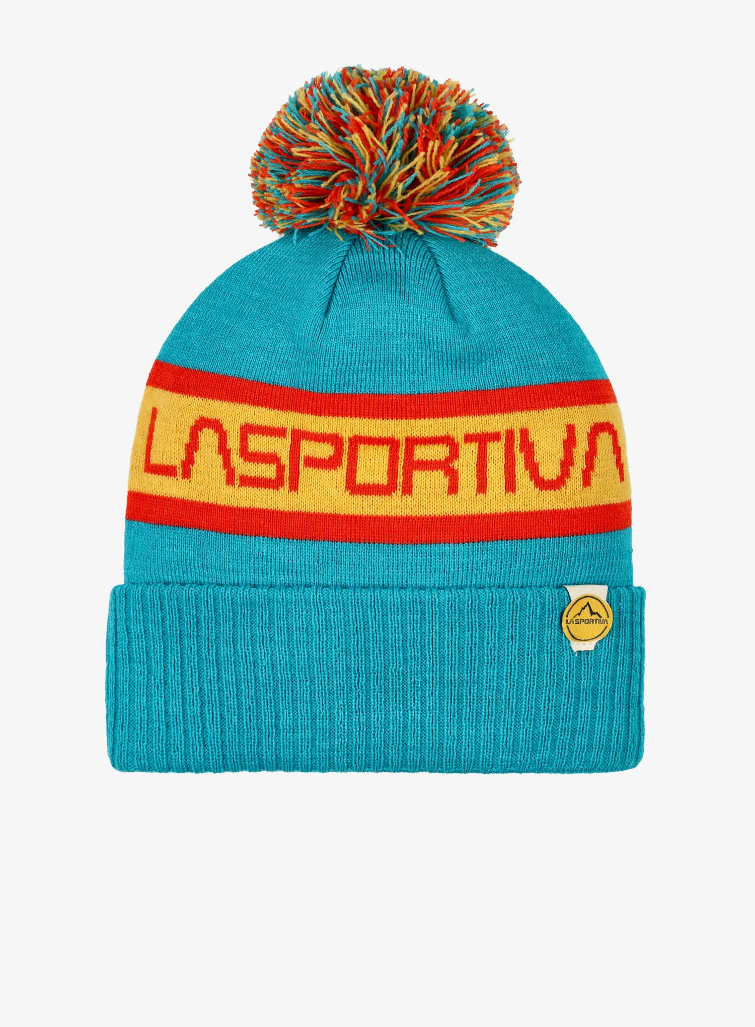 Zimní čepice La Sportiva Orbit Beanie - tropic blue/bamboo