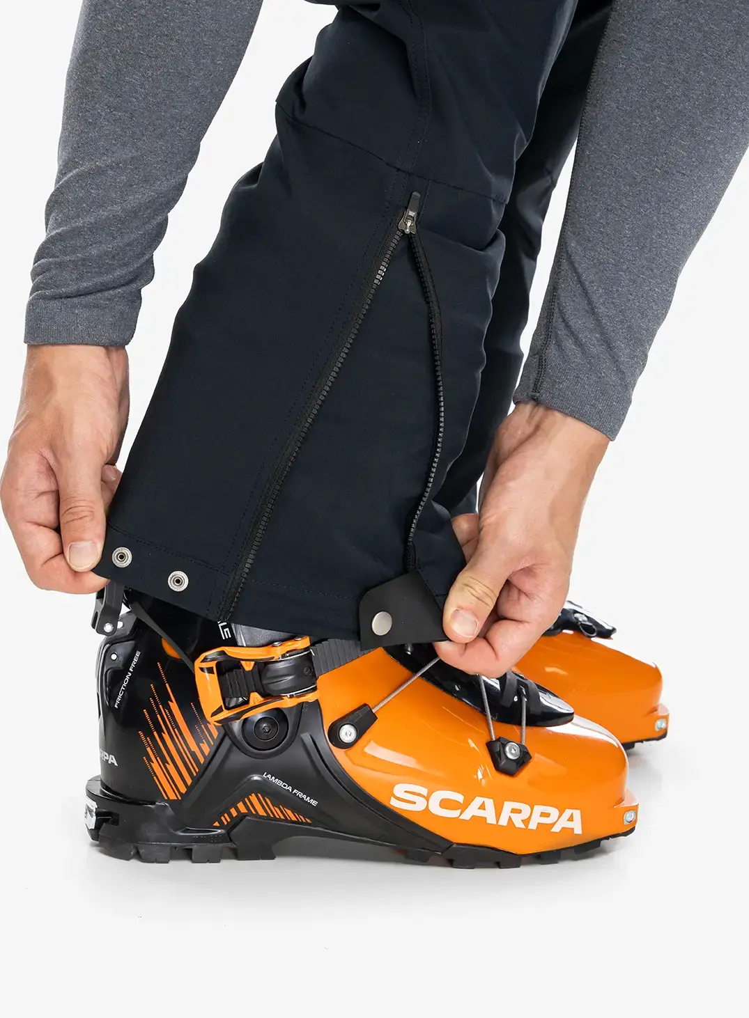 Skialpové kalhoty La Sportiva Orizon Pant - black/cloud
