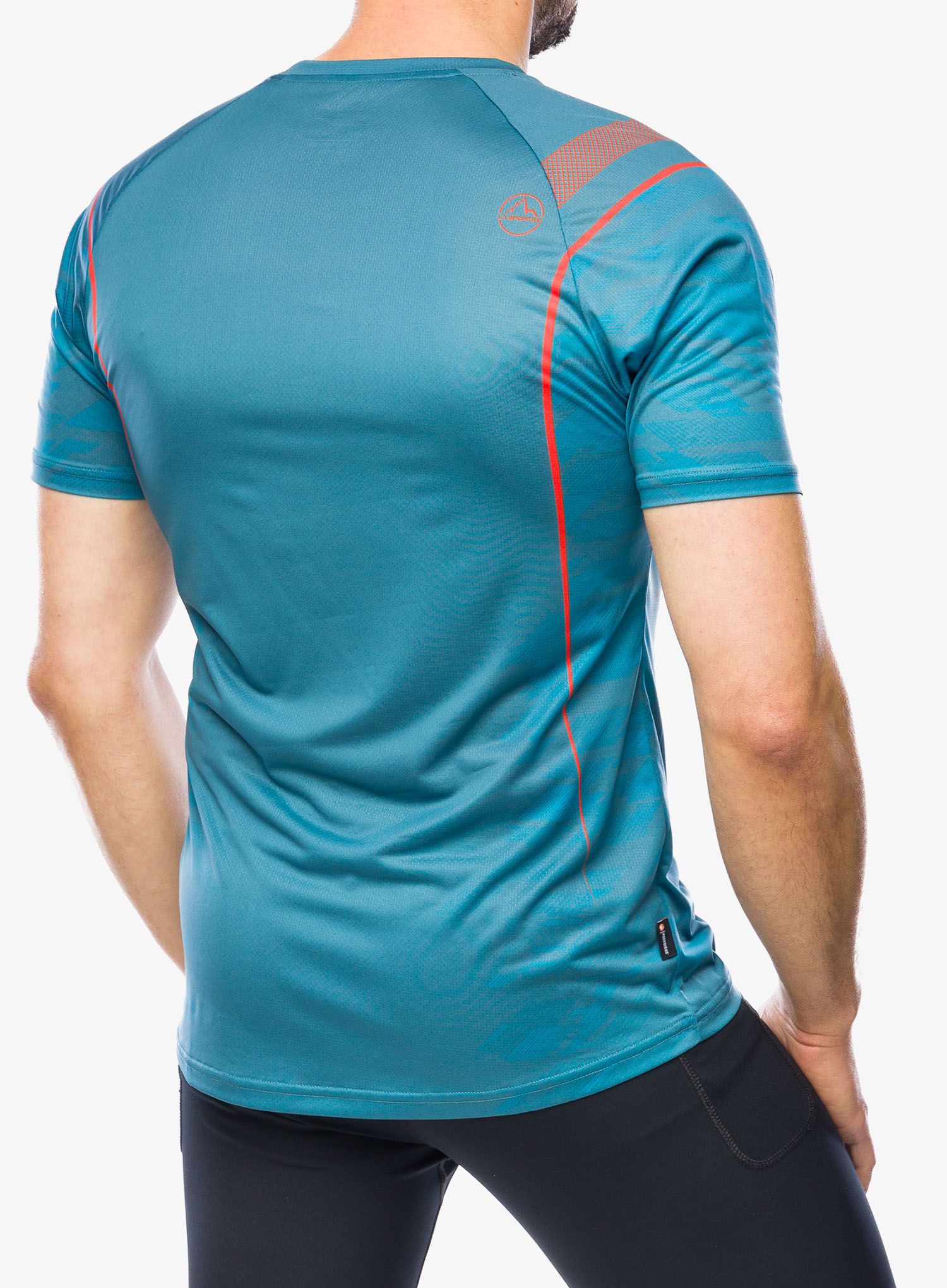 Běžecké tričko La Sportiva Pacer T-Shirt - hurricane/tropic blue