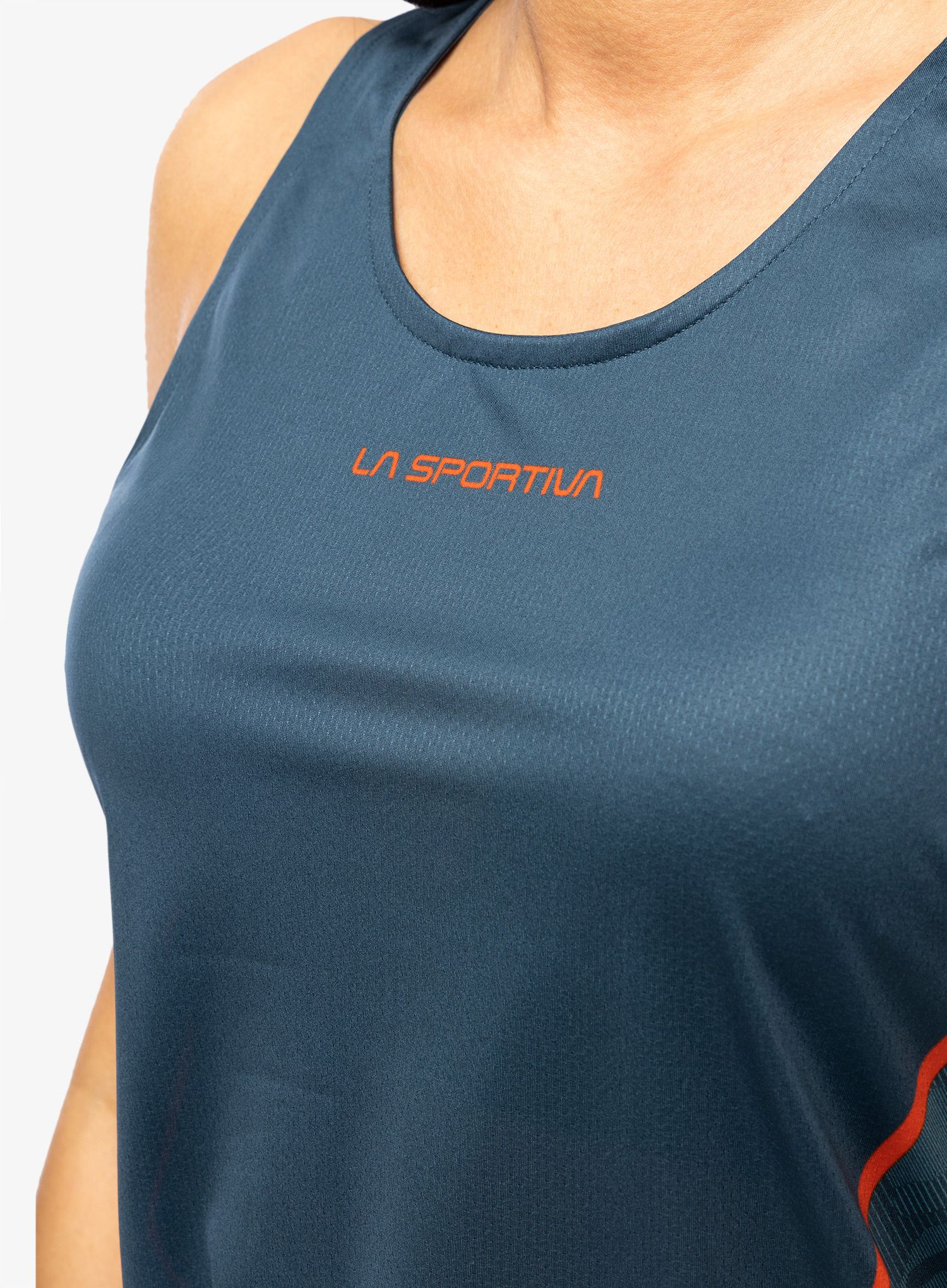 Dámský top La Sportiva Pacer Tank - storm blue/lagoon