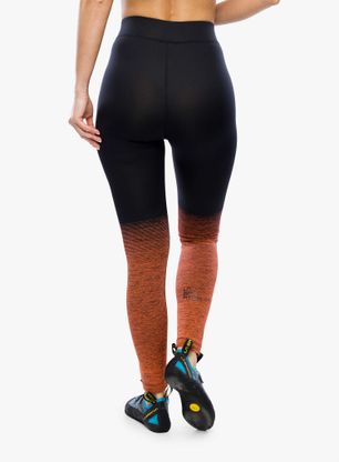 Lezecké legíny La Sportiva Patcha Leggins - black/cherry tomato