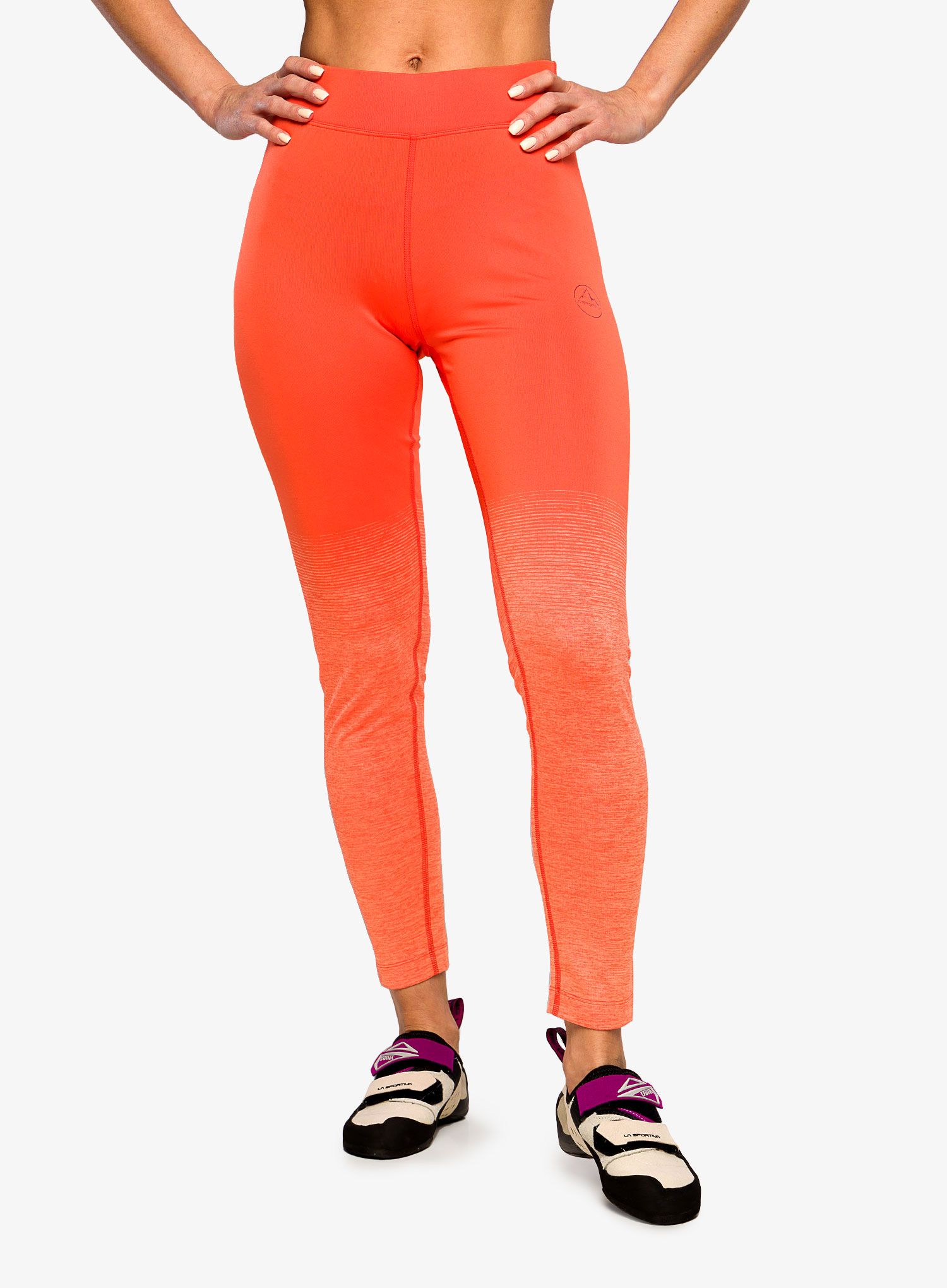Dámské legíny La Sportiva Patcha Leggins - cherry tomato/flamingo