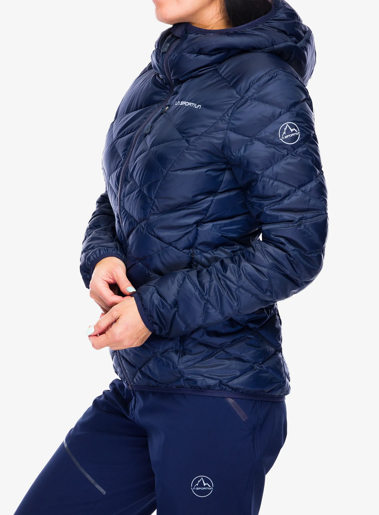 Dámská péřová bunda La Sportiva Pinnacle Down Jkt - deep sea/stone blue
