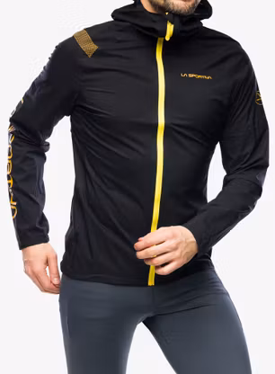 Bunda na běhání La Sportiva Pocketshell Jacket - black