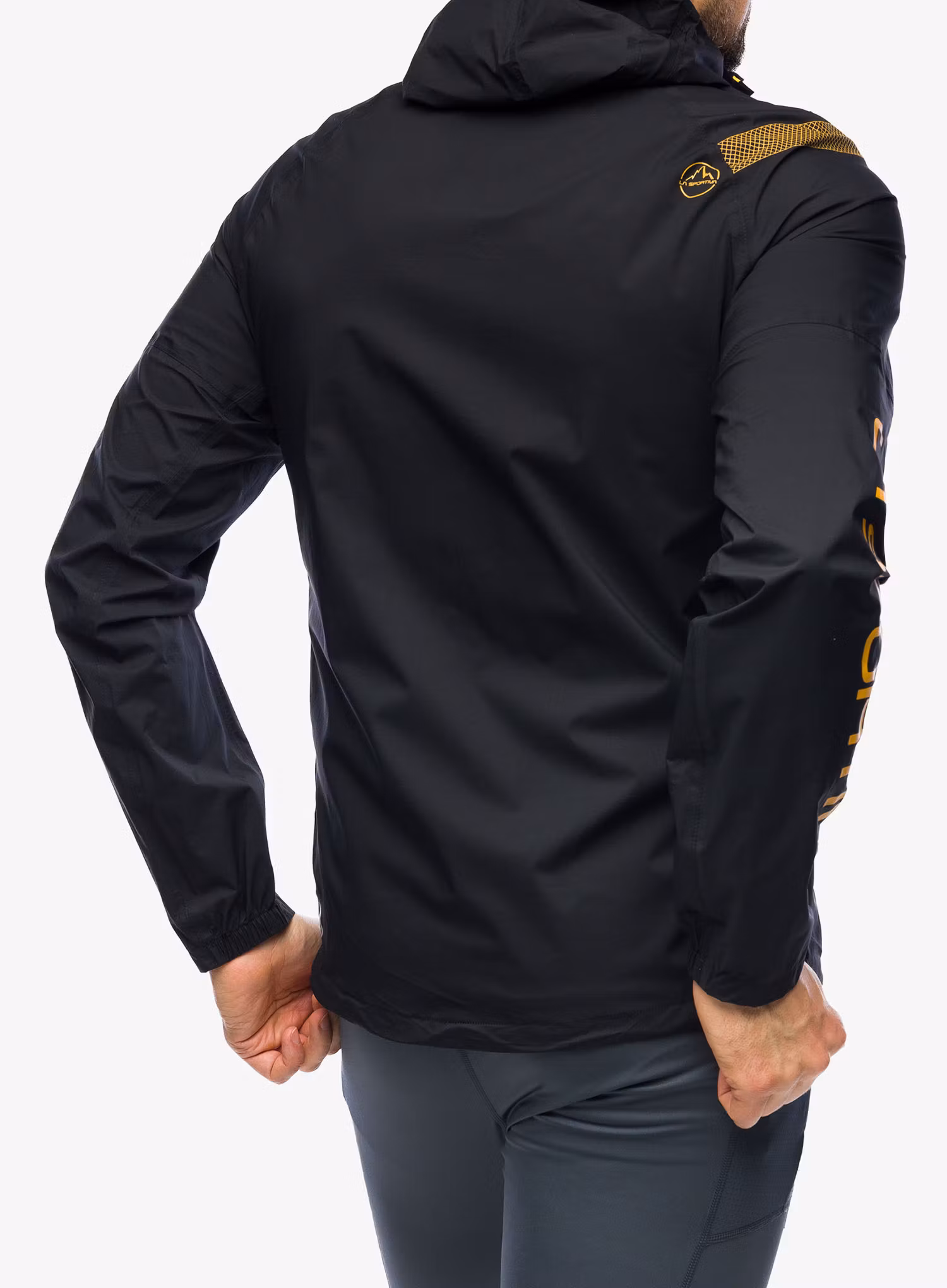 Bunda na běhání La Sportiva Pocketshell Jacket - black
