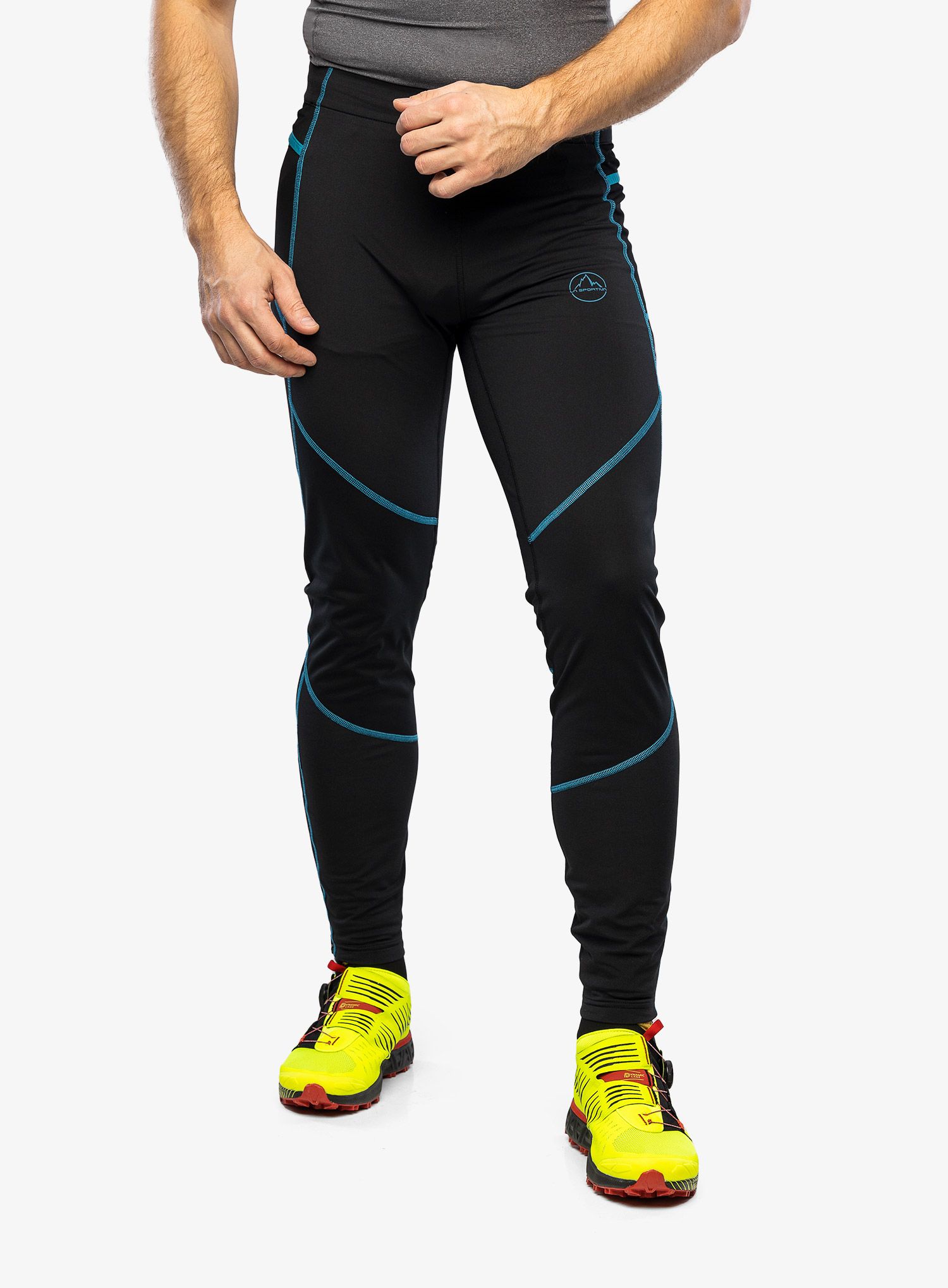 Běžecké kalhoty La Sportiva Primal Pant - black/crystal