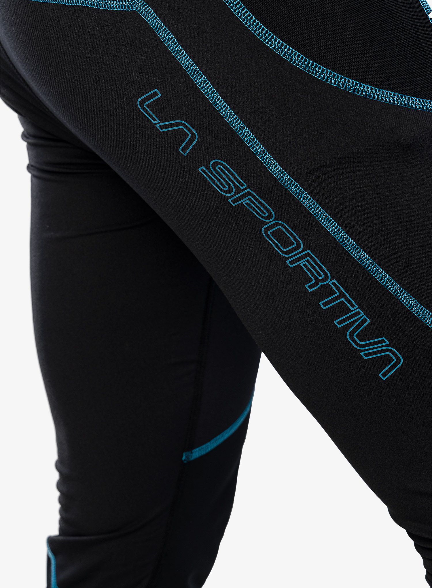 Běžecké kalhoty La Sportiva Primal Pant - black/crystal
