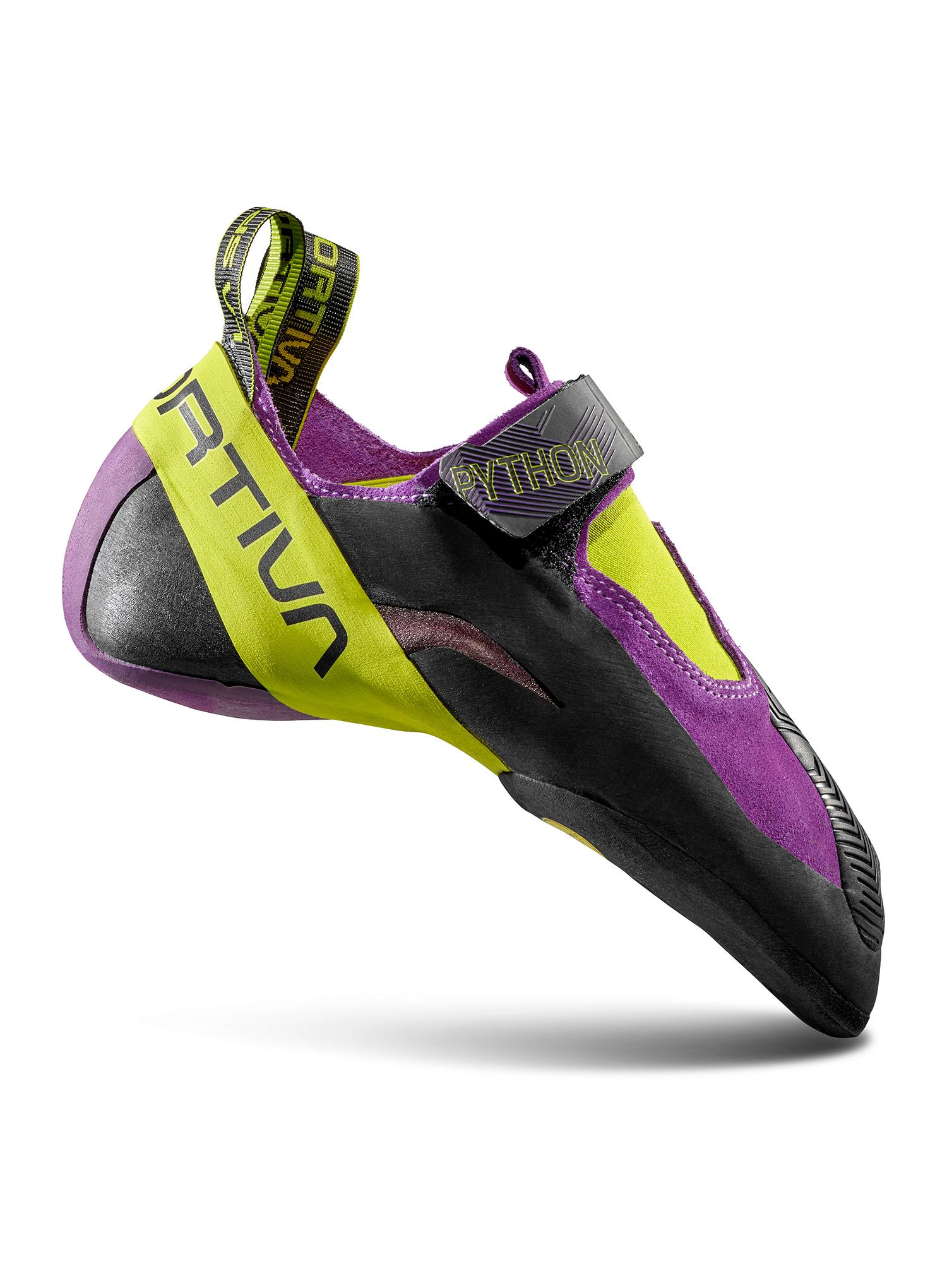 Lezečky La Sportiva Python - purple/lime punch