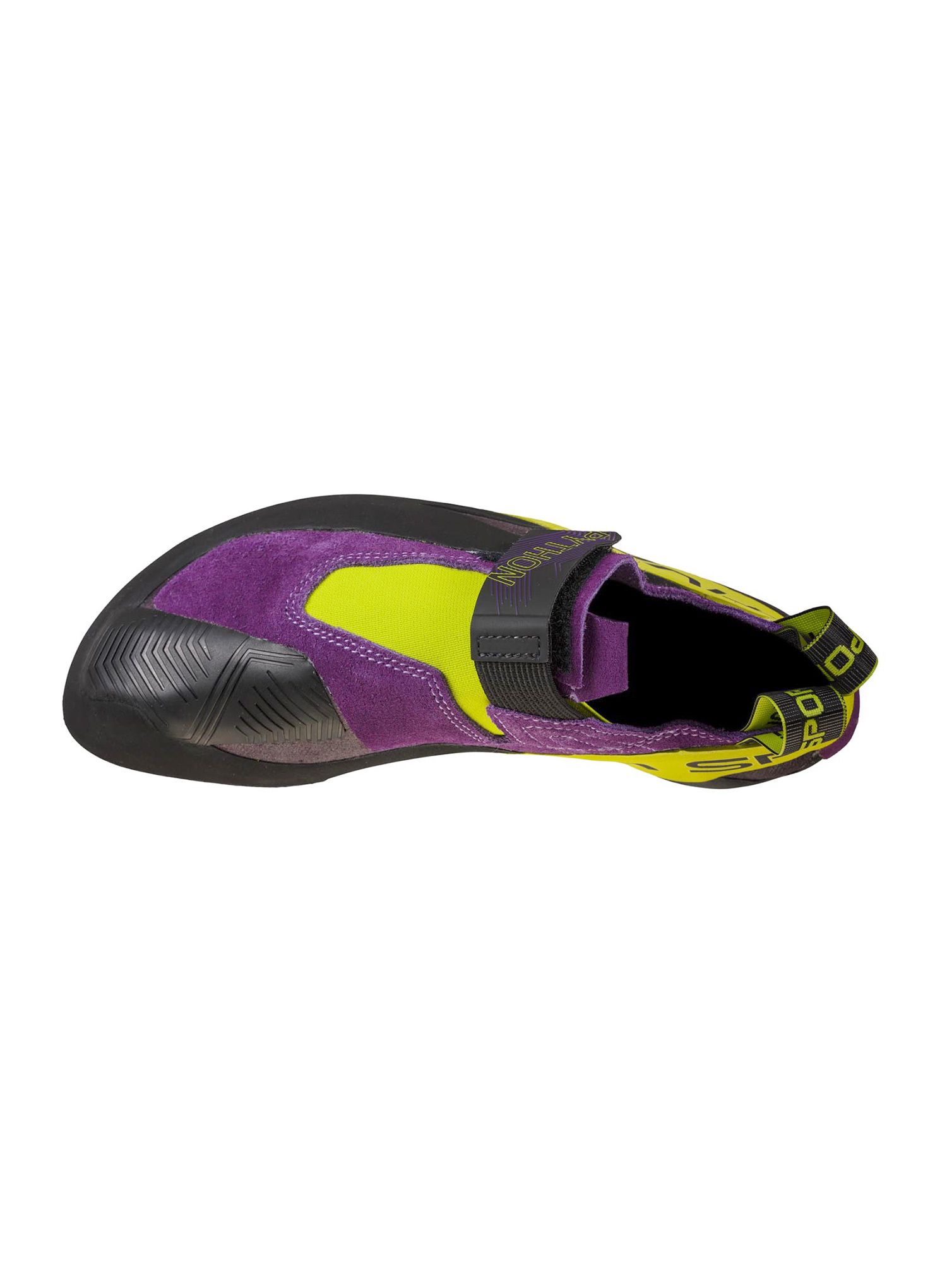 Lezečky La Sportiva Python - purple/lime punch