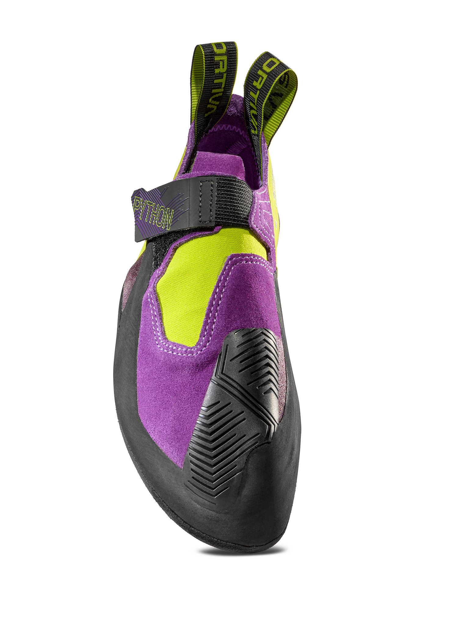 Lezečky La Sportiva Python - purple/lime punch