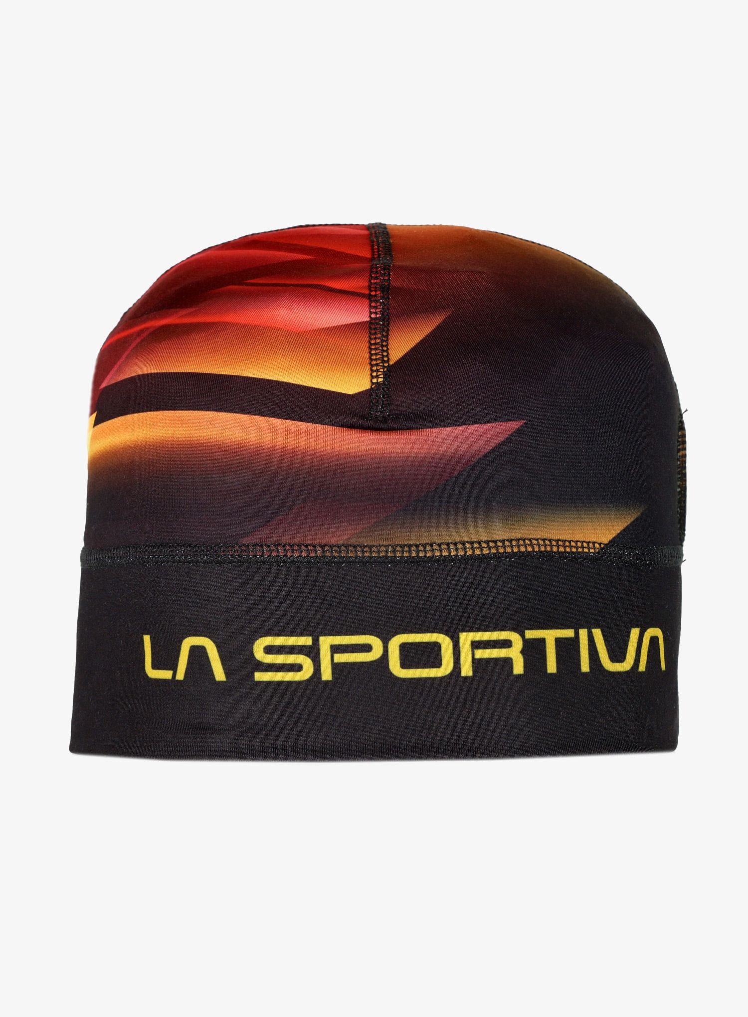 Čepice na běhání La Sportiva Racer Beanie - yellow/black