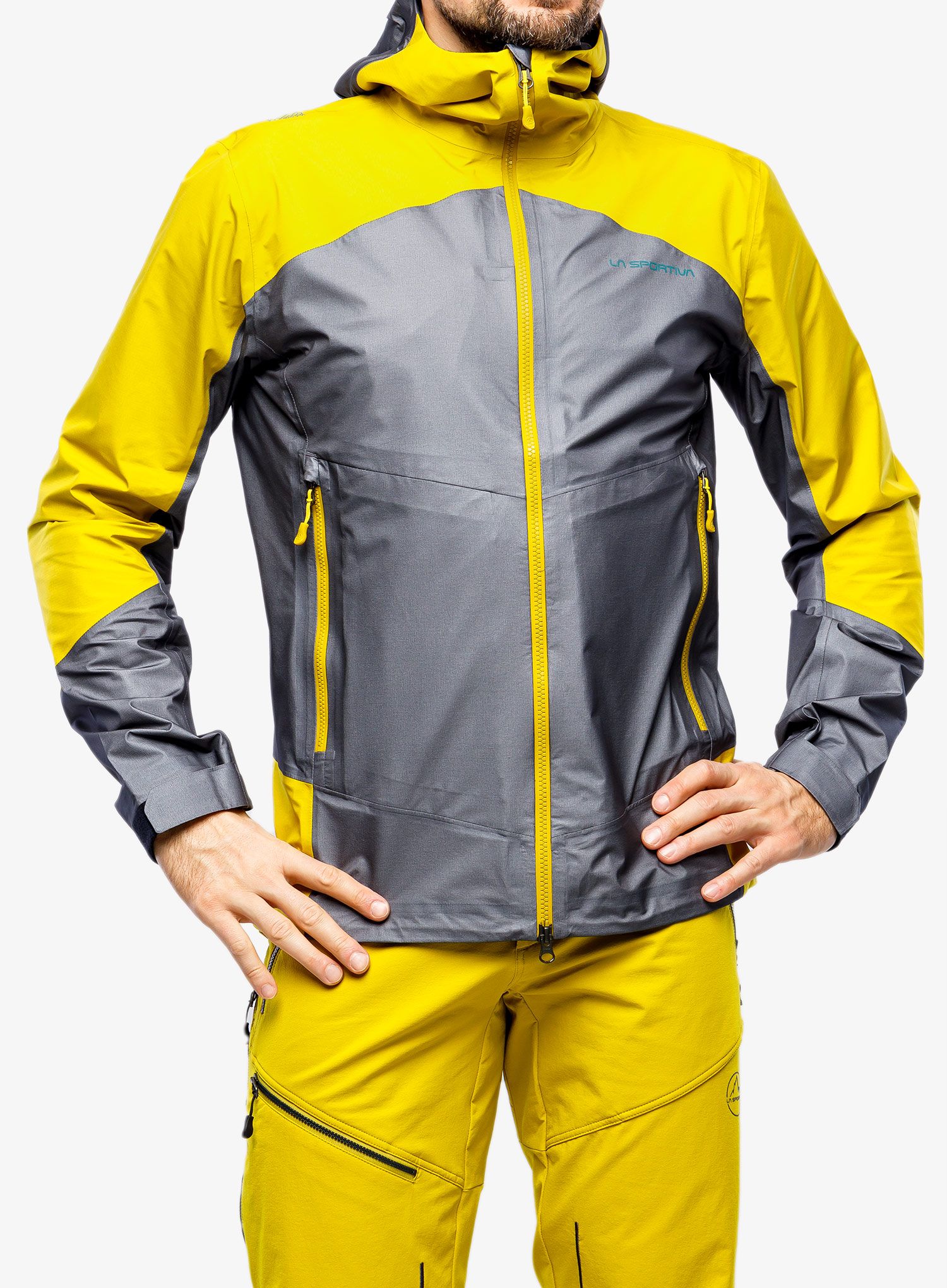 Bunda La Sportiva Revel GTX Jacket - black/moss