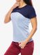Bavlněné tričko dámské La Sportiva Roof T-Shirt - stone-blue/deep sea