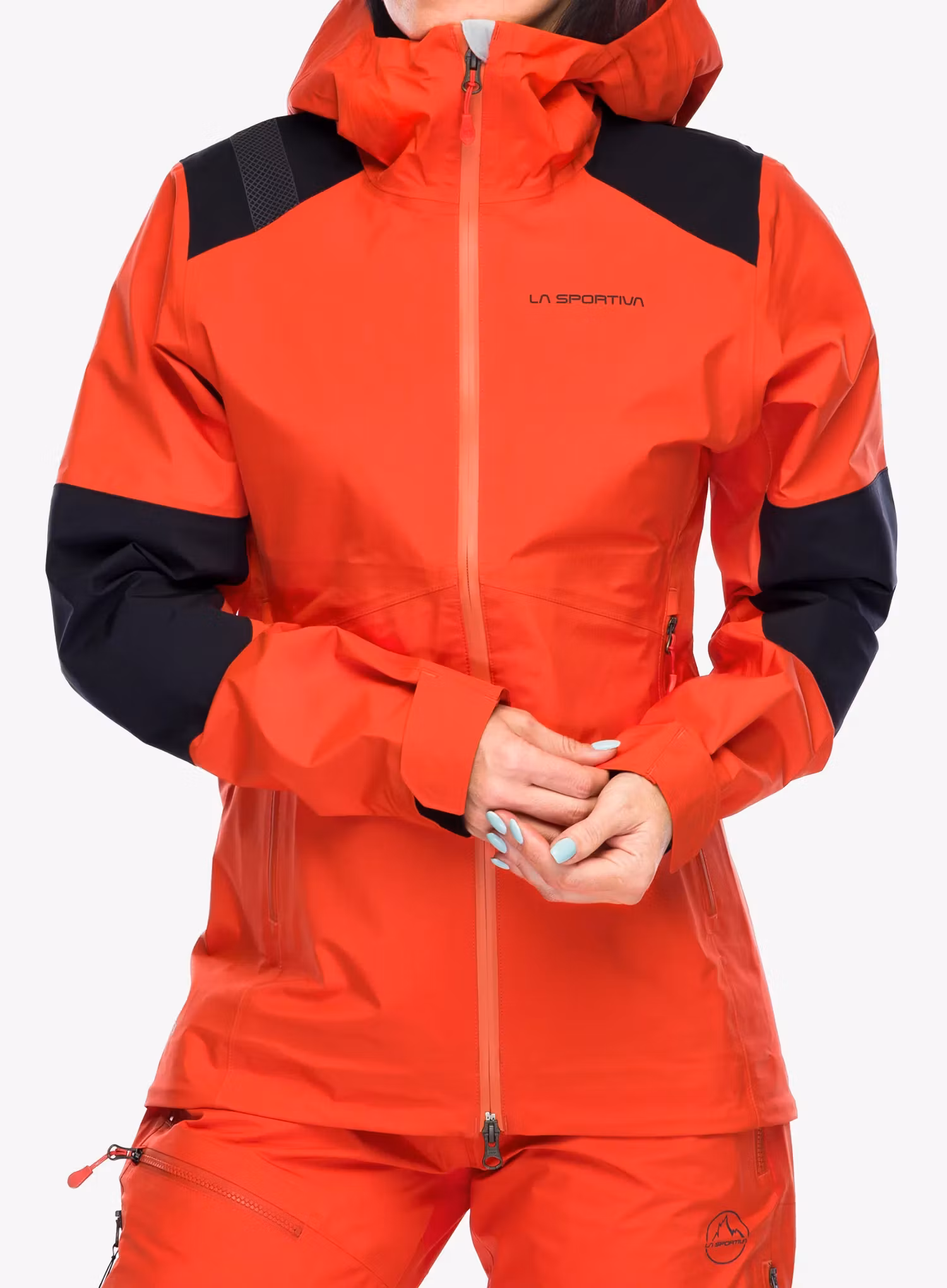 Dámská nepromokavá bunda s membránou La Sportiva Roseg GTX Jacket - cherry tomato/black