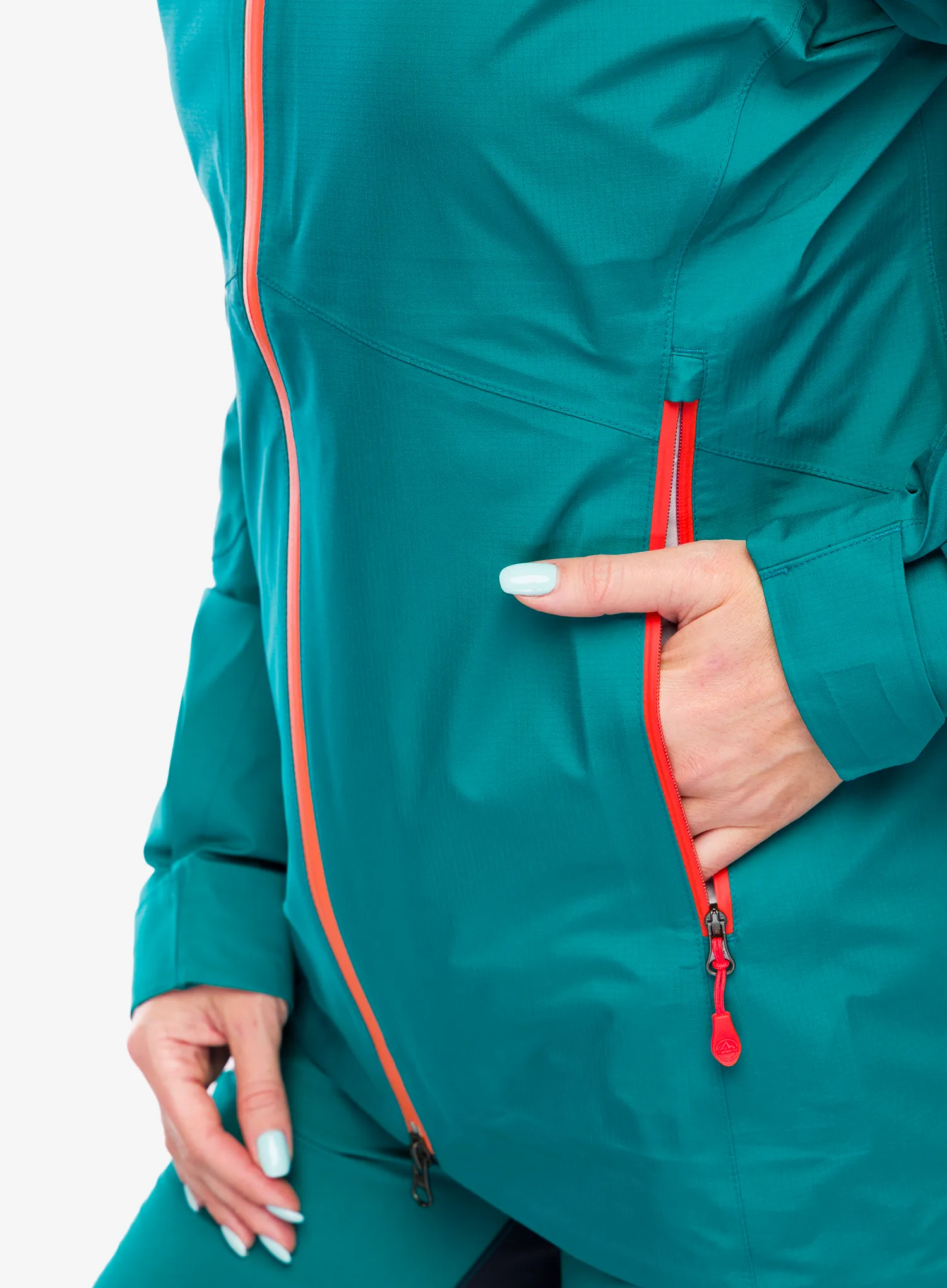 Dámská nepromokavá bunda s membránou La Sportiva Roseg GTX Jacket - everglade