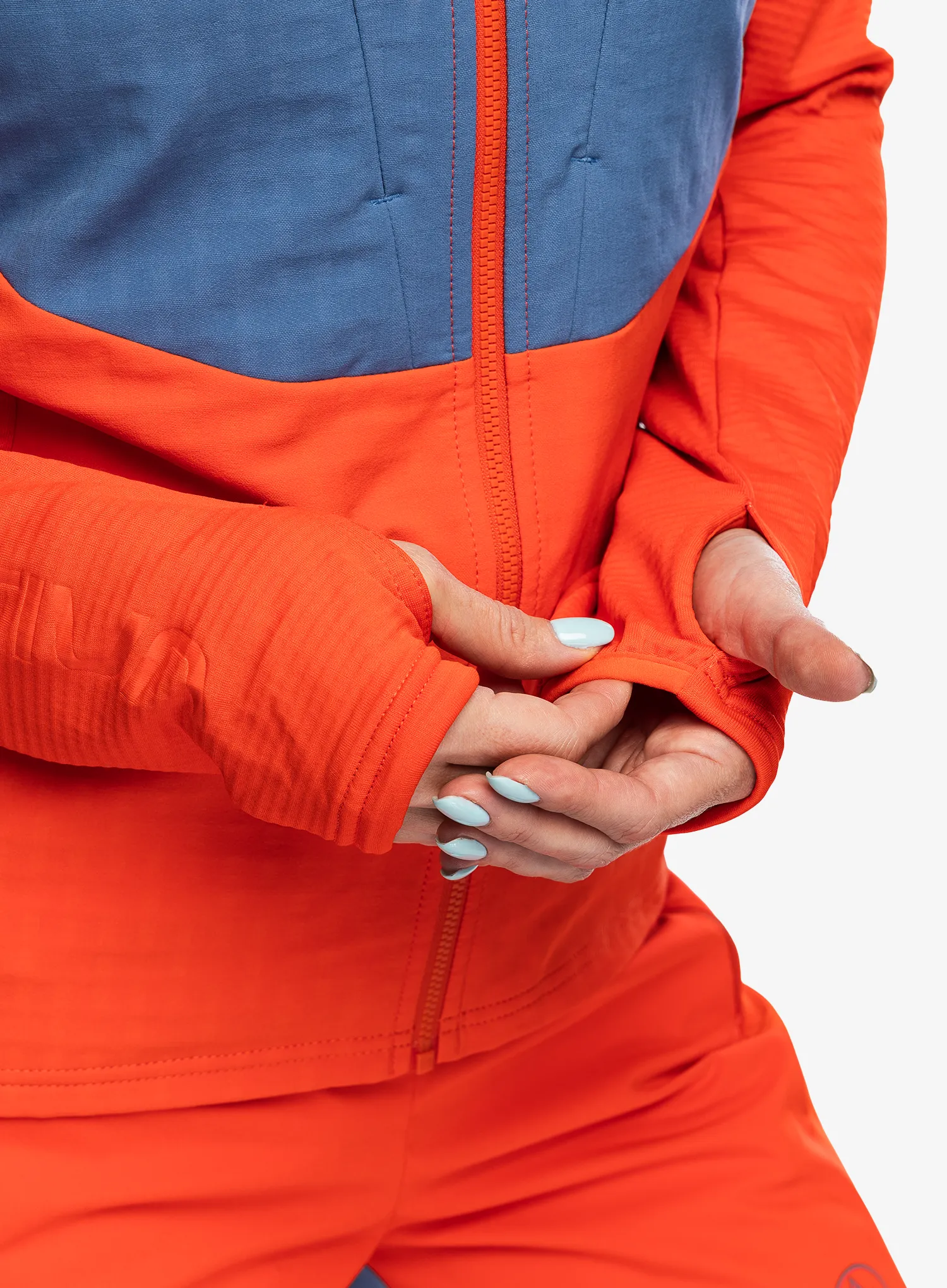 Dámská mikina La Sportiva Session Tech Hoody - cherry tomato/moonlight