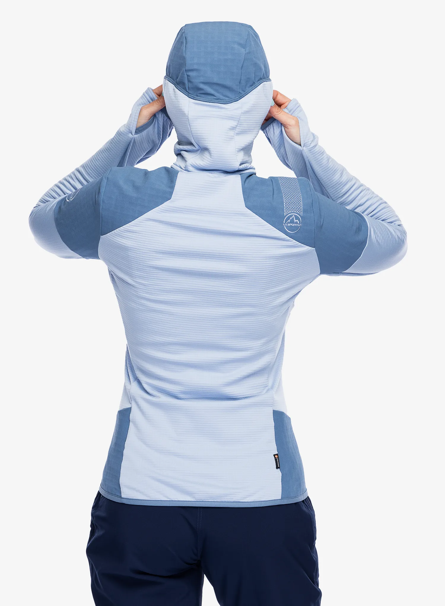 Dámská mikina s kapucí La Sportiva Session Tech Hoody - moonlight/stone blue