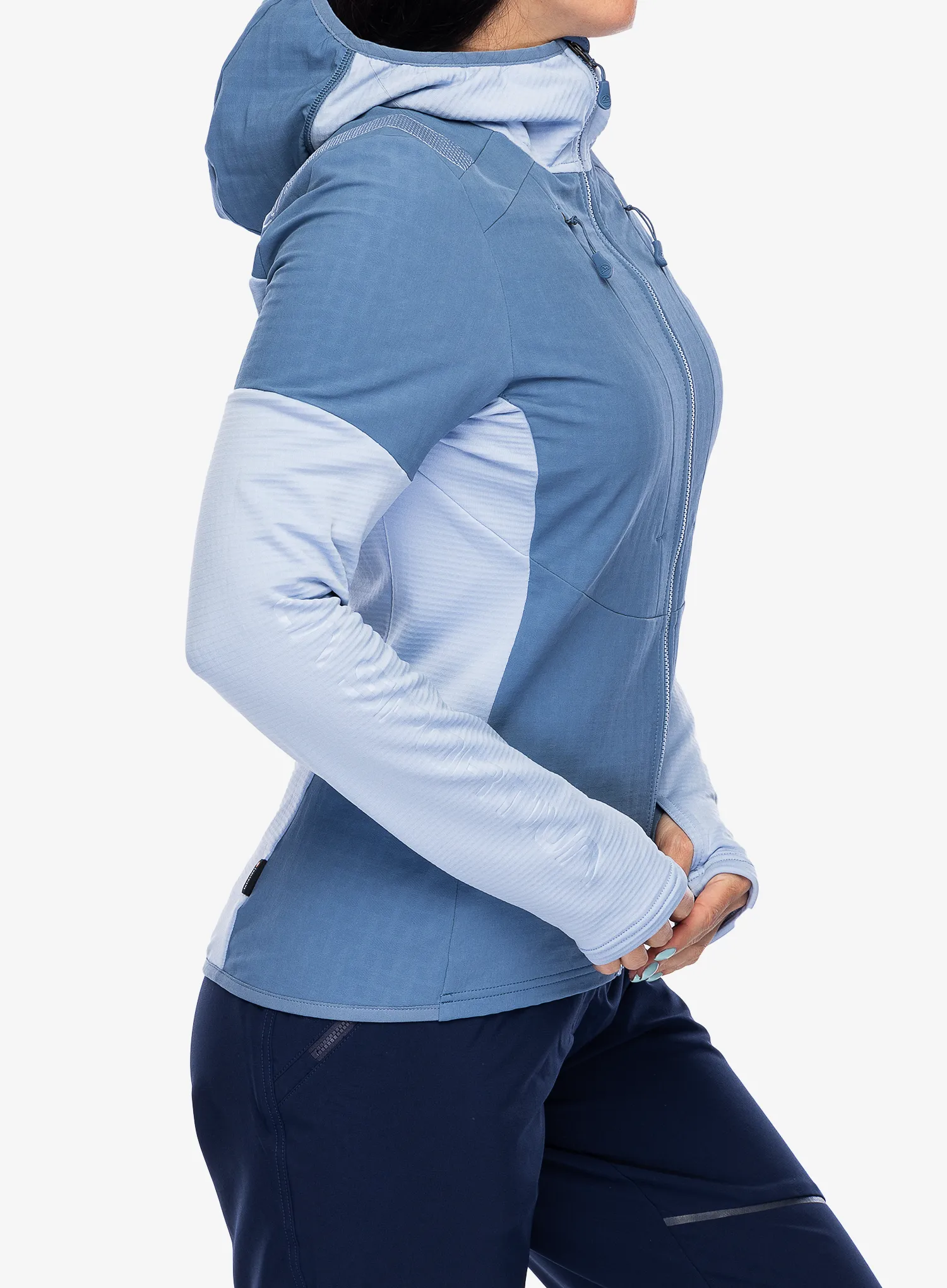 Dámská mikina s kapucí La Sportiva Session Tech Hoody - moonlight/stone blue