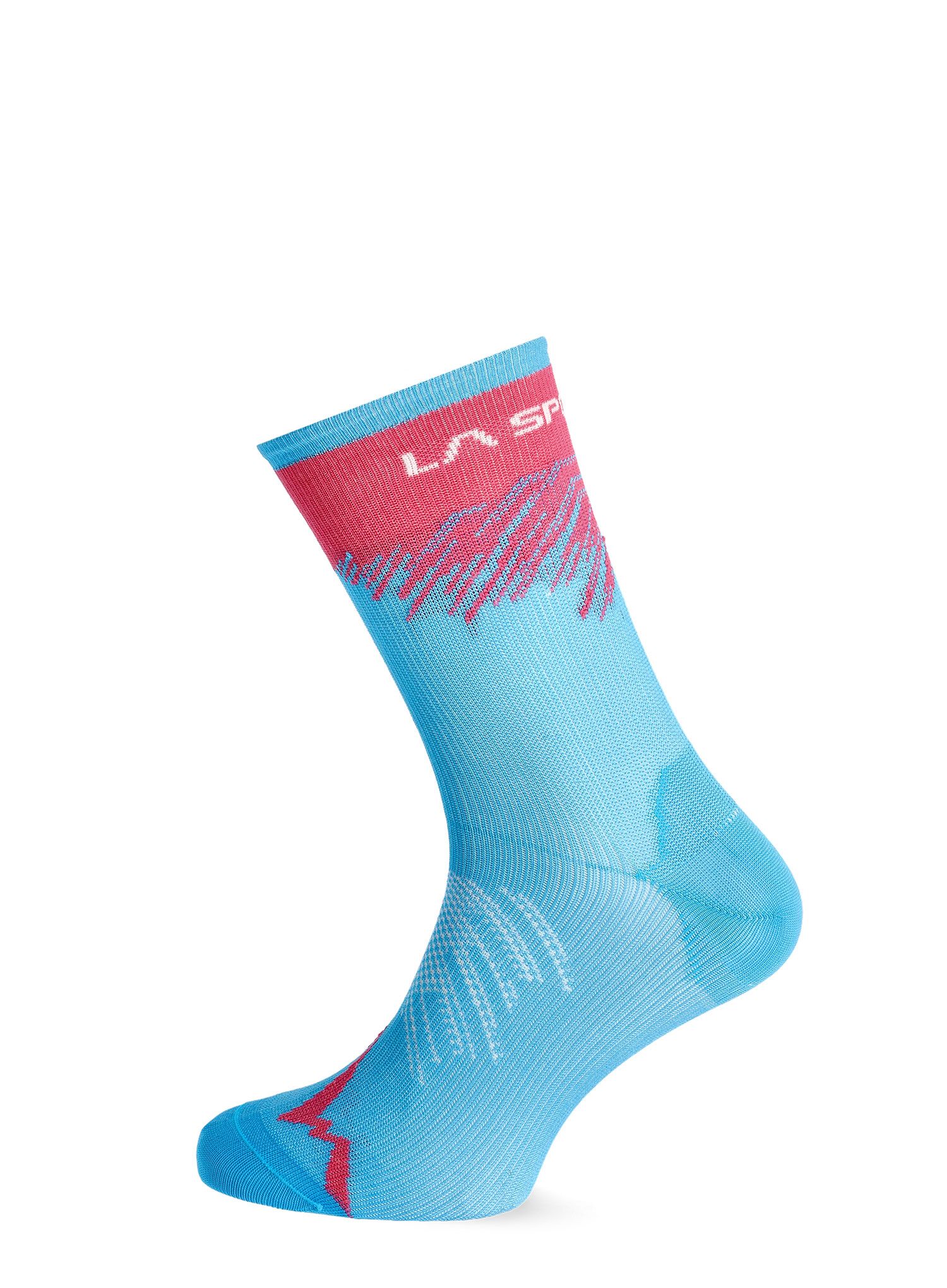 Ponožky na běhání La Sportiva Sky Socks - malibu blue/hibiscus